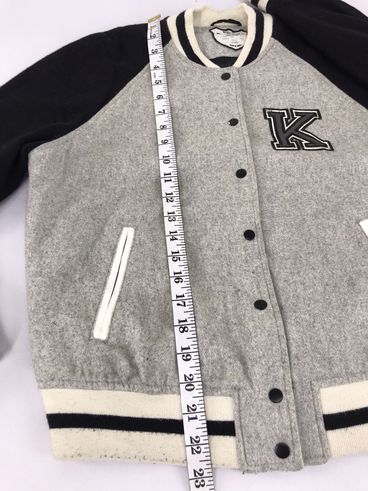 Bershka × Japanese Brand Streetwear Bershka-Bsk Outerwear Varsity Jacket College Size US S / EU 44-46 / 1 - 10 Thumbnail