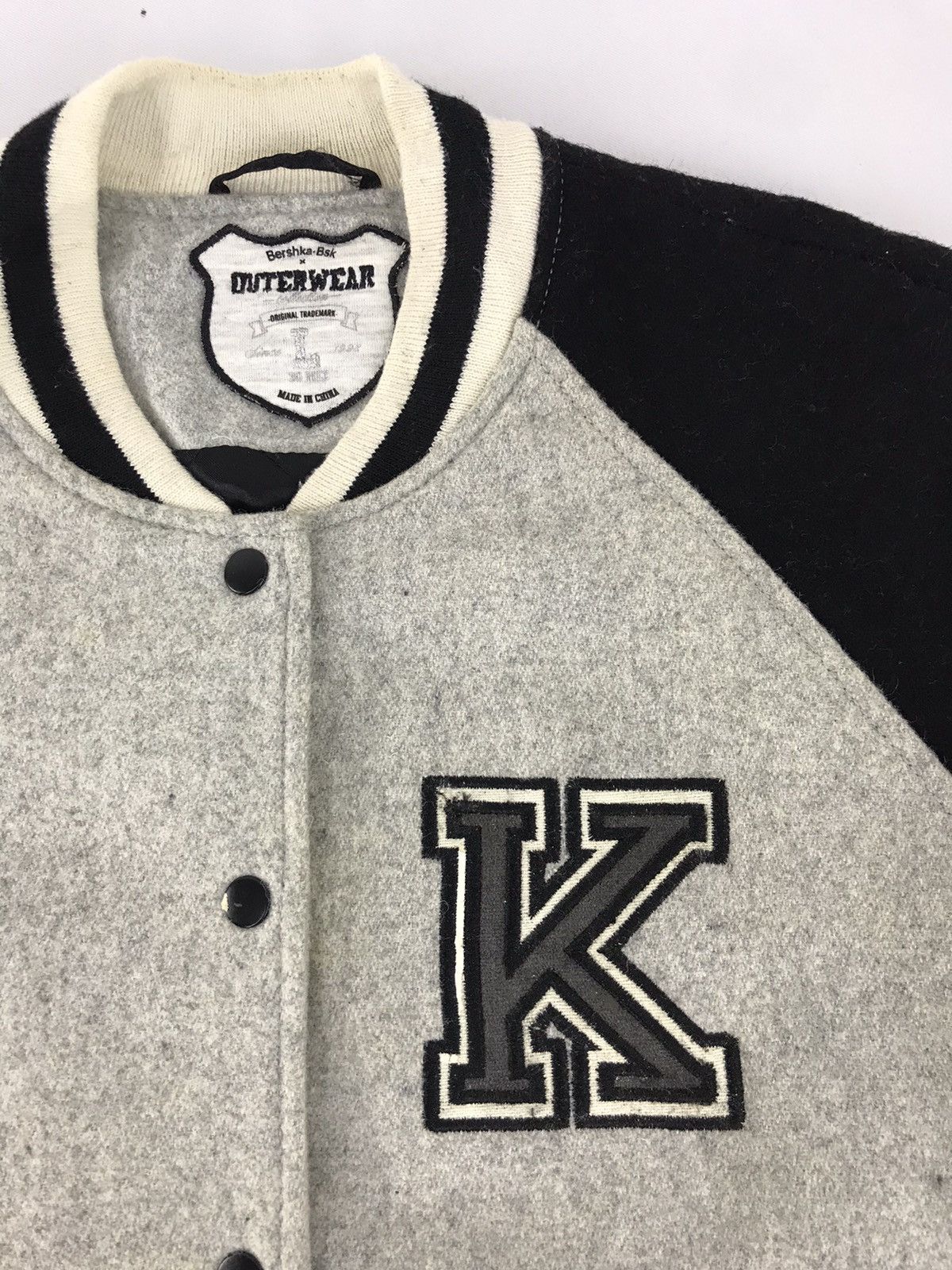 Bershka × Japanese Brand Streetwear Bershka-Bsk Outerwear Varsity Jacket College Size US S / EU 44-46 / 1 - 4 Thumbnail