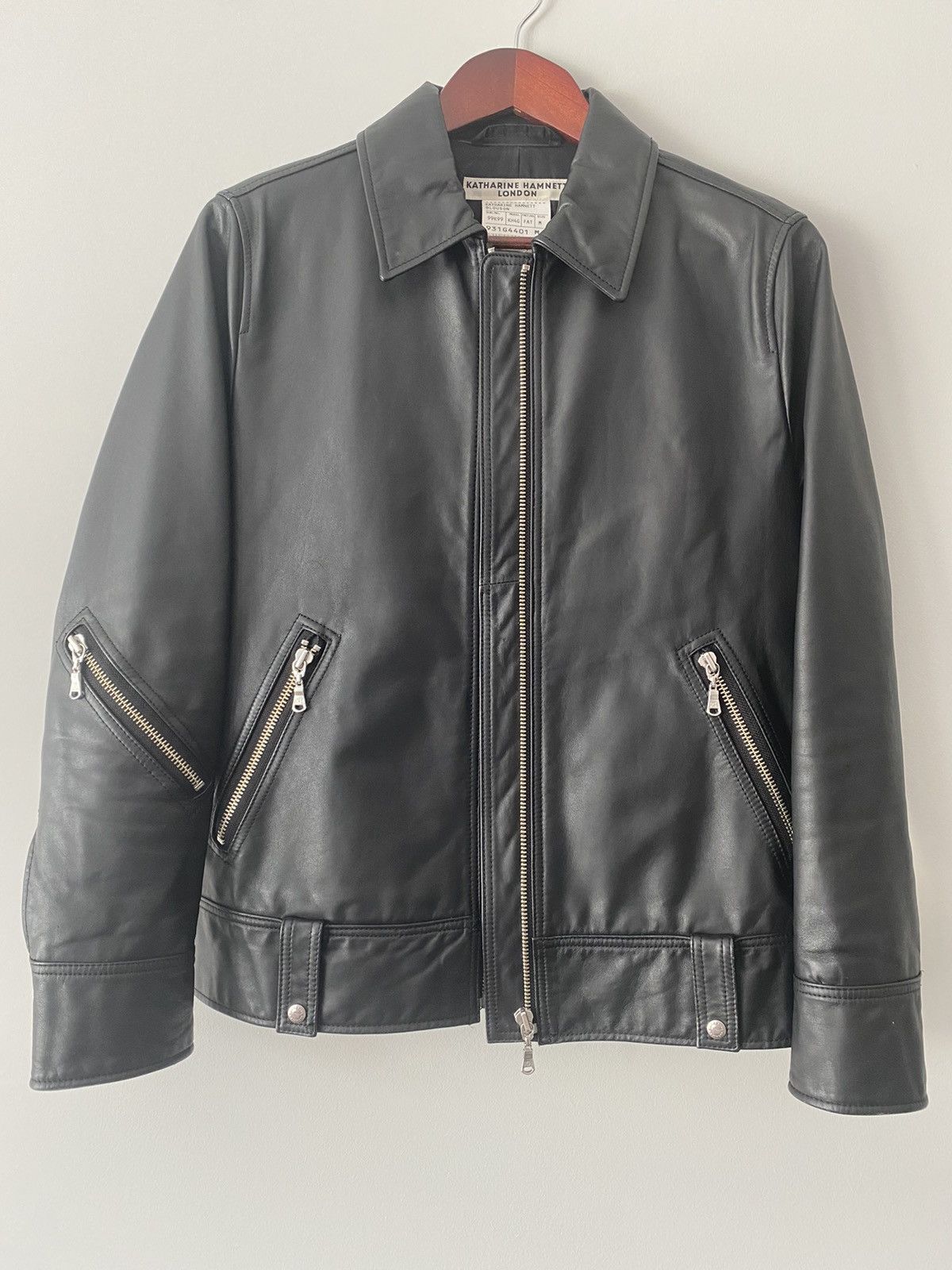 Men's Katharine Hamnett London Leather Jackets | Grailed