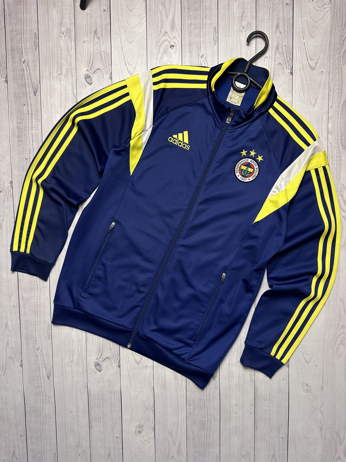 Vintage Vintage adidas track jacket Fenerbahce size S/M Size US S / EU 44-46 / 1 - 1 Thumbnail