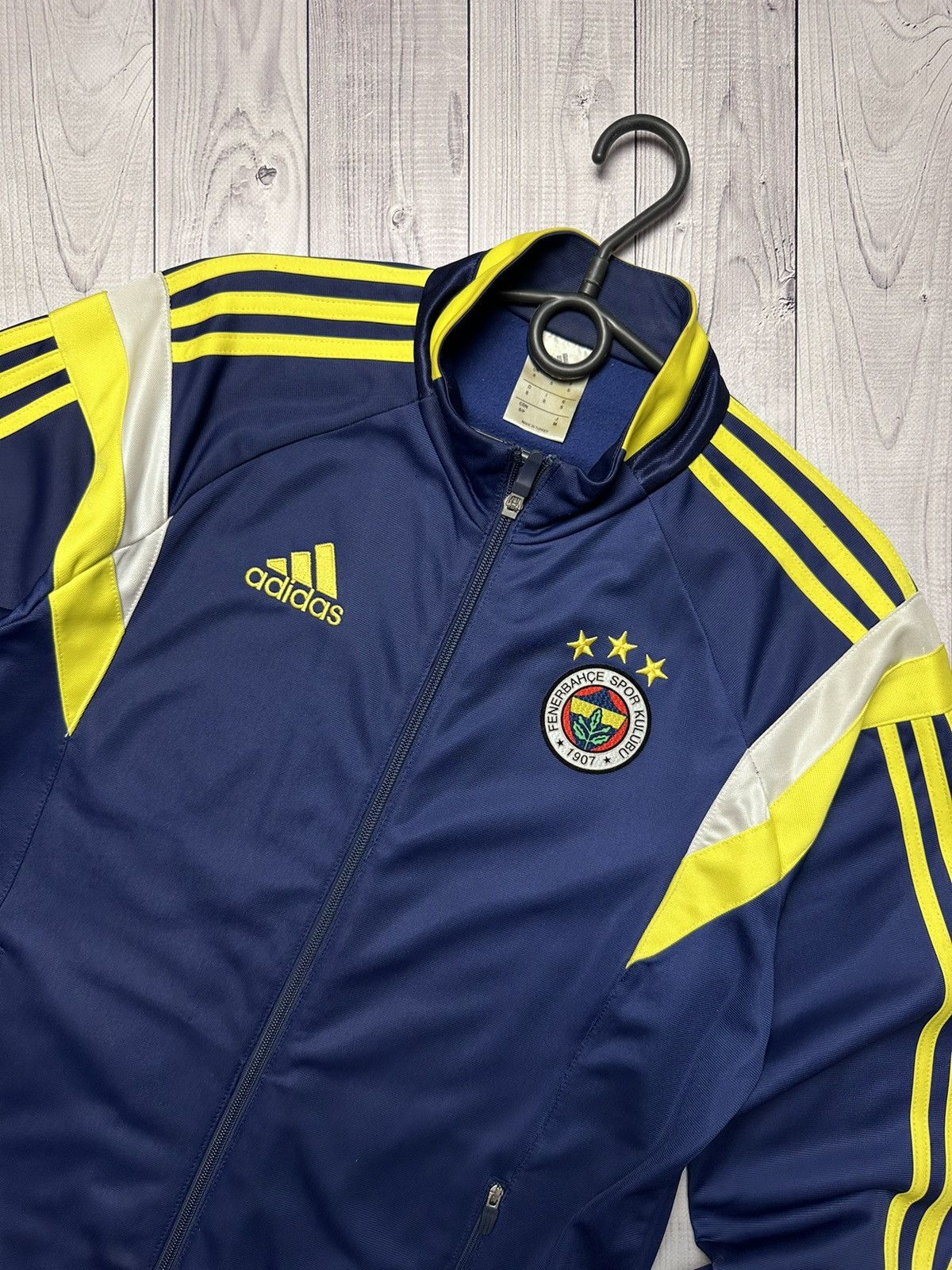 Vintage Vintage adidas track jacket Fenerbahce size S/M Size US S / EU 44-46 / 1 - 3 Thumbnail