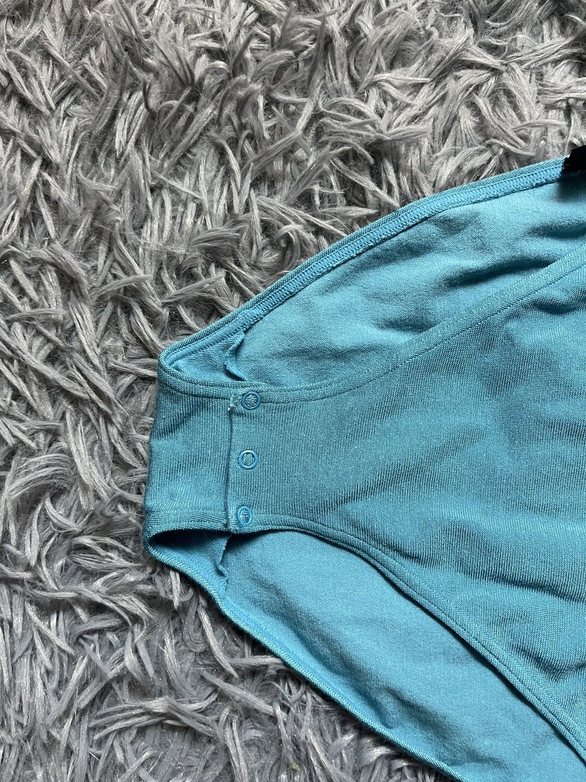 Vintage × Wolford Wolford 00s vintage avant garde blue bodysuit Size S / US 4 / IT 40 - 4 Thumbnail