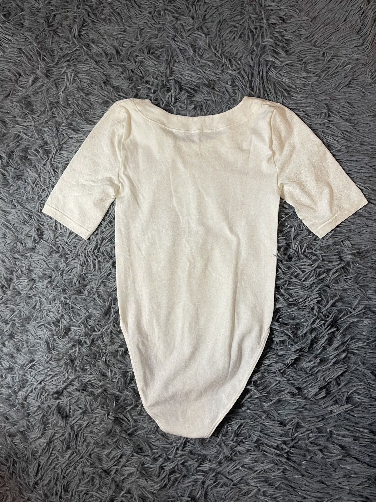 Vintage × Wolford Wolford 00s vintage avant garde white bodysuit Size S / US 4 / IT 40 - 6 Thumbnail
