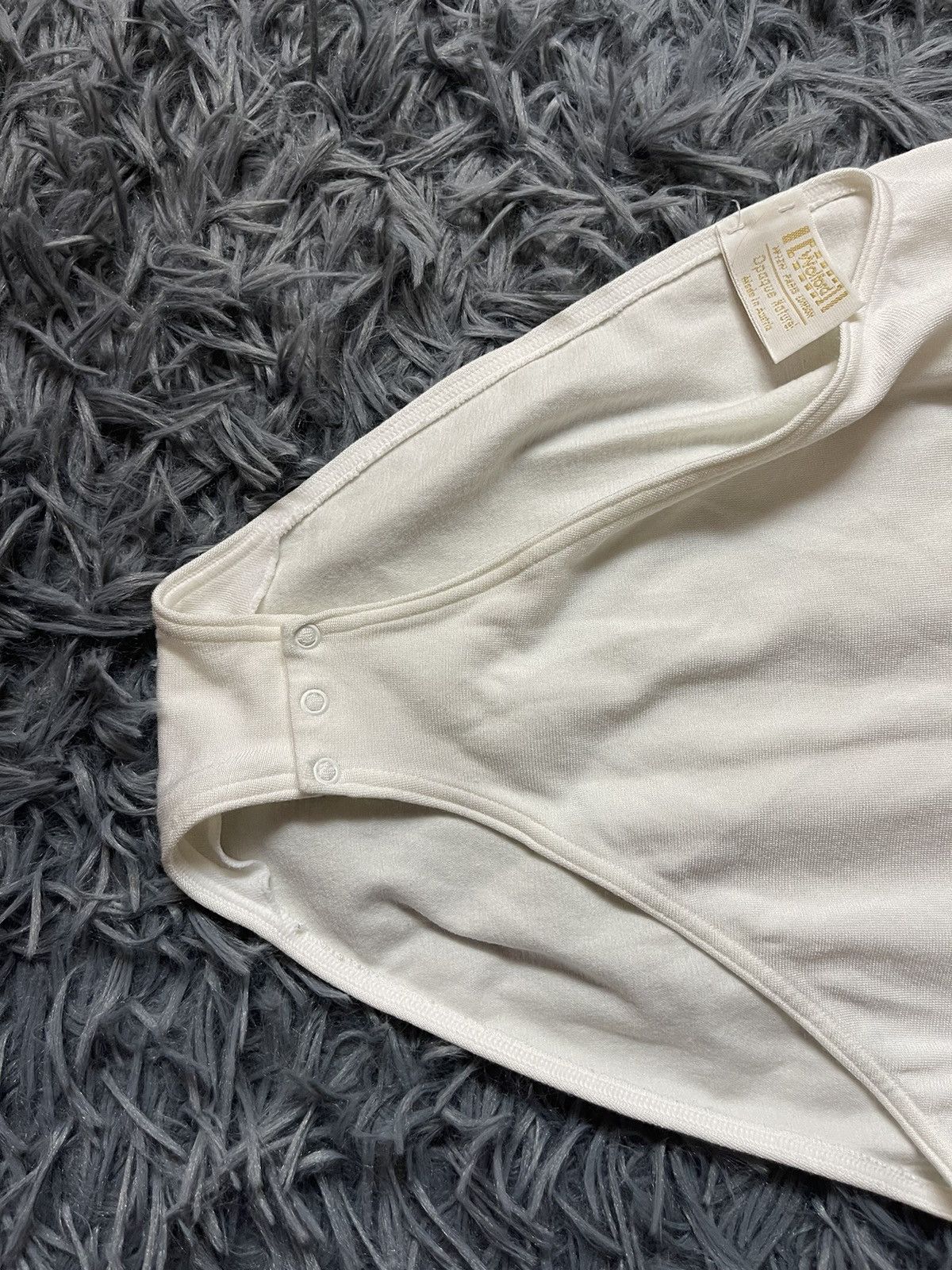 Vintage × Wolford Wolford 00s vintage avant garde white bodysuit Size S / US 4 / IT 40 - 4 Thumbnail