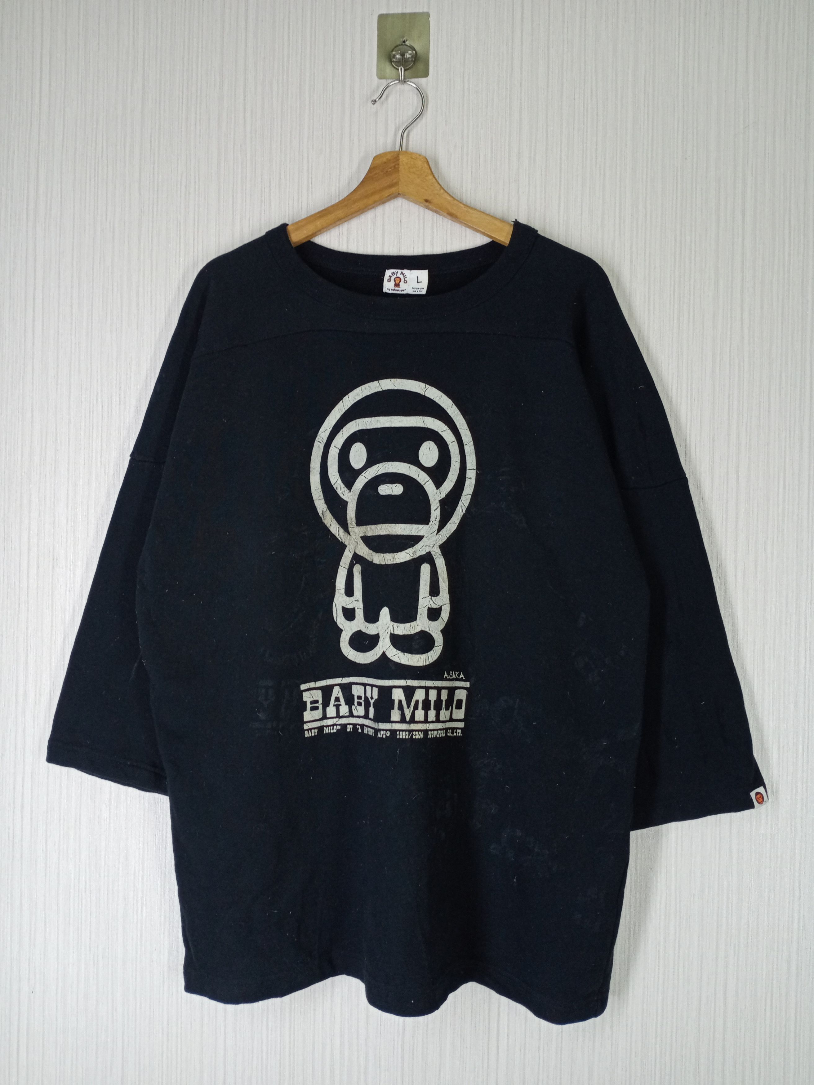 Bape Baby Milo Crewneck Size US L / EU 52-54 / 3 - 1 Thumbnail