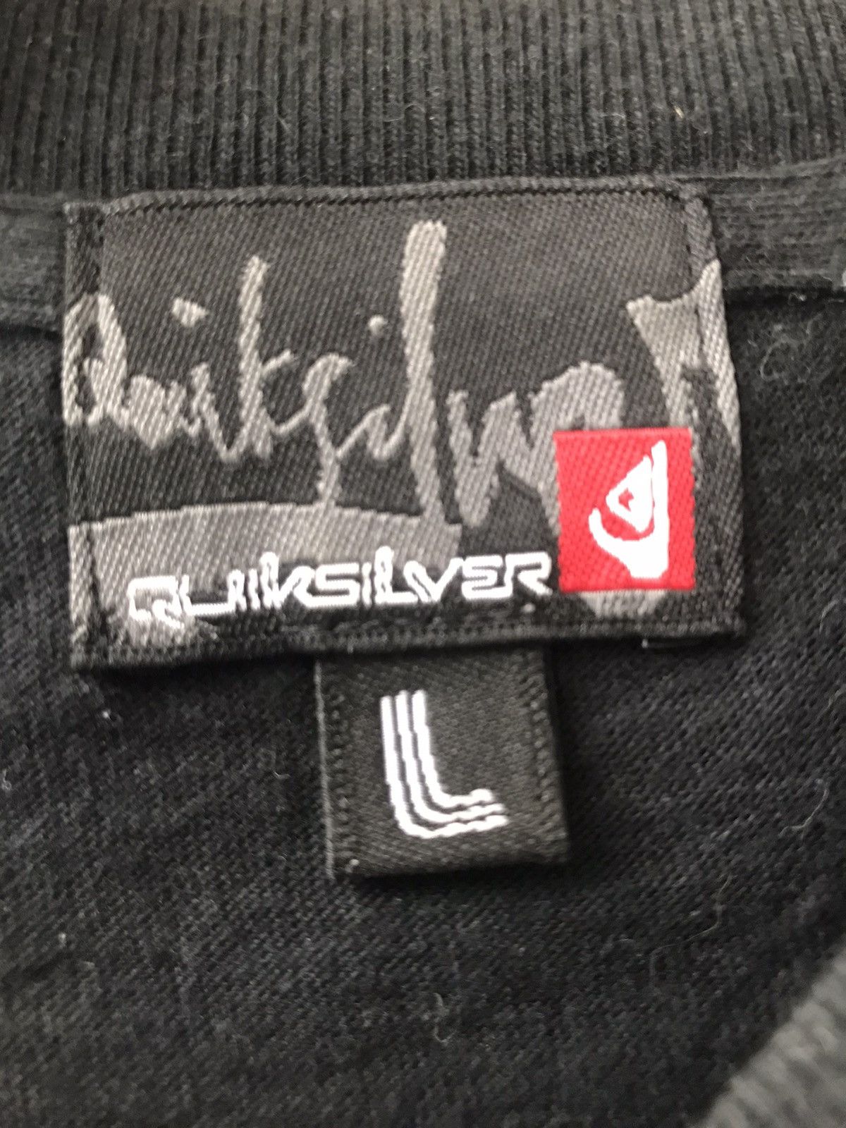 Quiksilver Quiksilver Tee Live On The Beach Nice Screen Surfwear Size US L / EU 52-54 / 3 - 4 Thumbnail