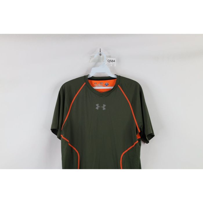 Under Armour, Shirts, Under Armour Mens Compression Nfl Combine Heat Gear  Short Sleeve Shirt Black M