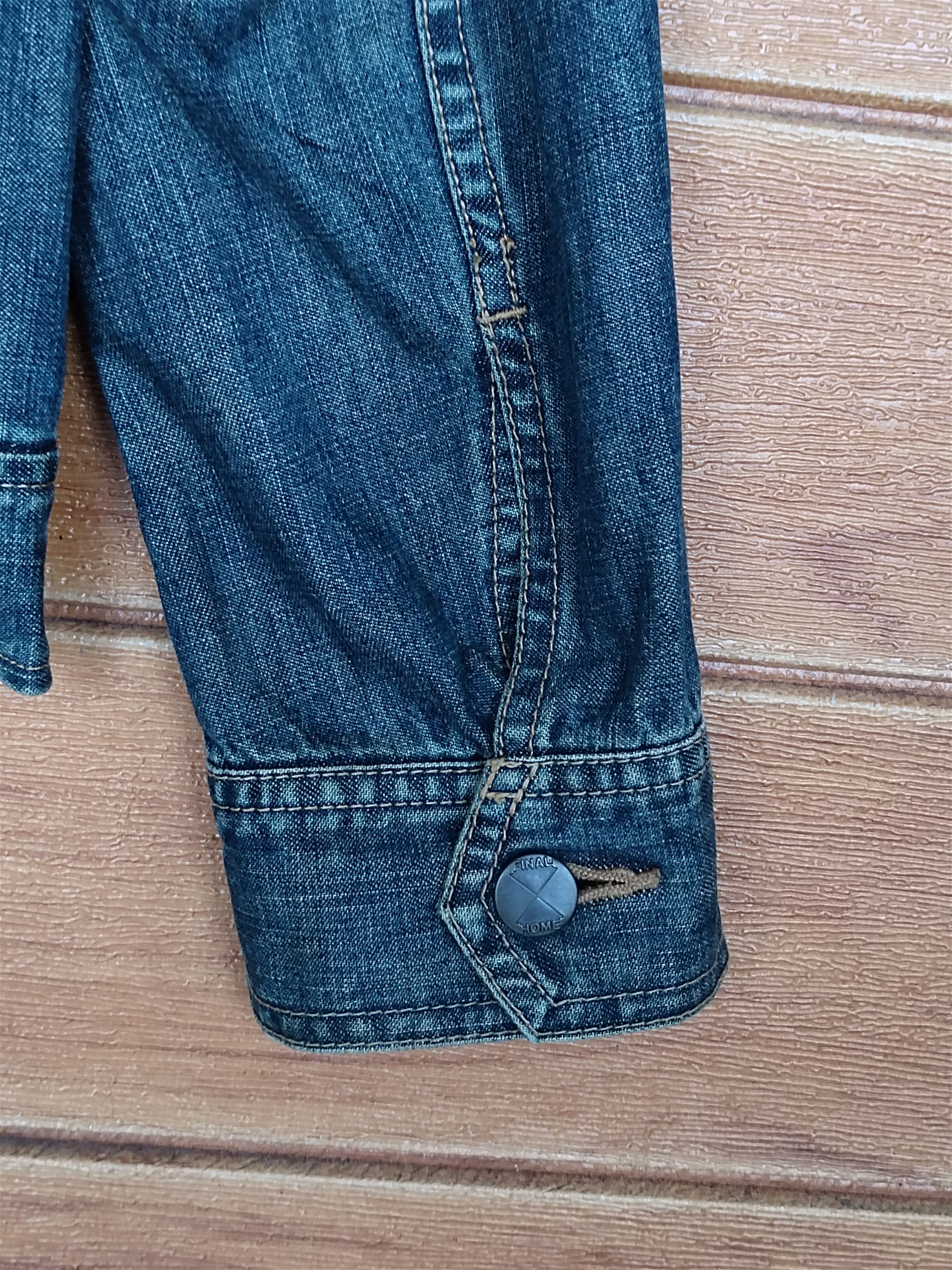 Final Home Iconic Piece Issey Miyake Final Home Open Chest Denim Jacket Size US S / EU 44-46 / 1 - 12 Thumbnail