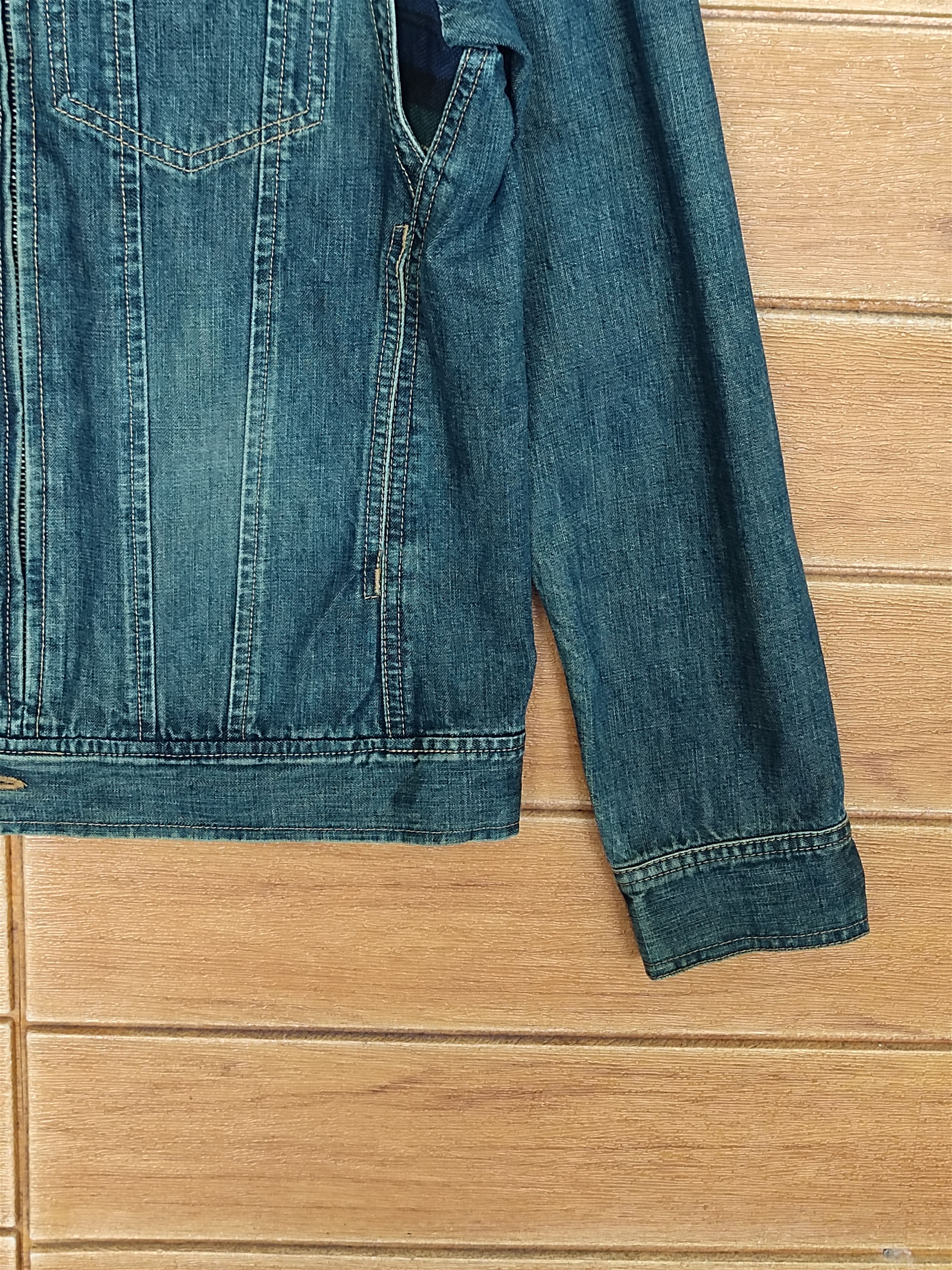 Final Home Iconic Piece Issey Miyake Final Home Open Chest Denim Jacket Size US S / EU 44-46 / 1 - 6 Thumbnail