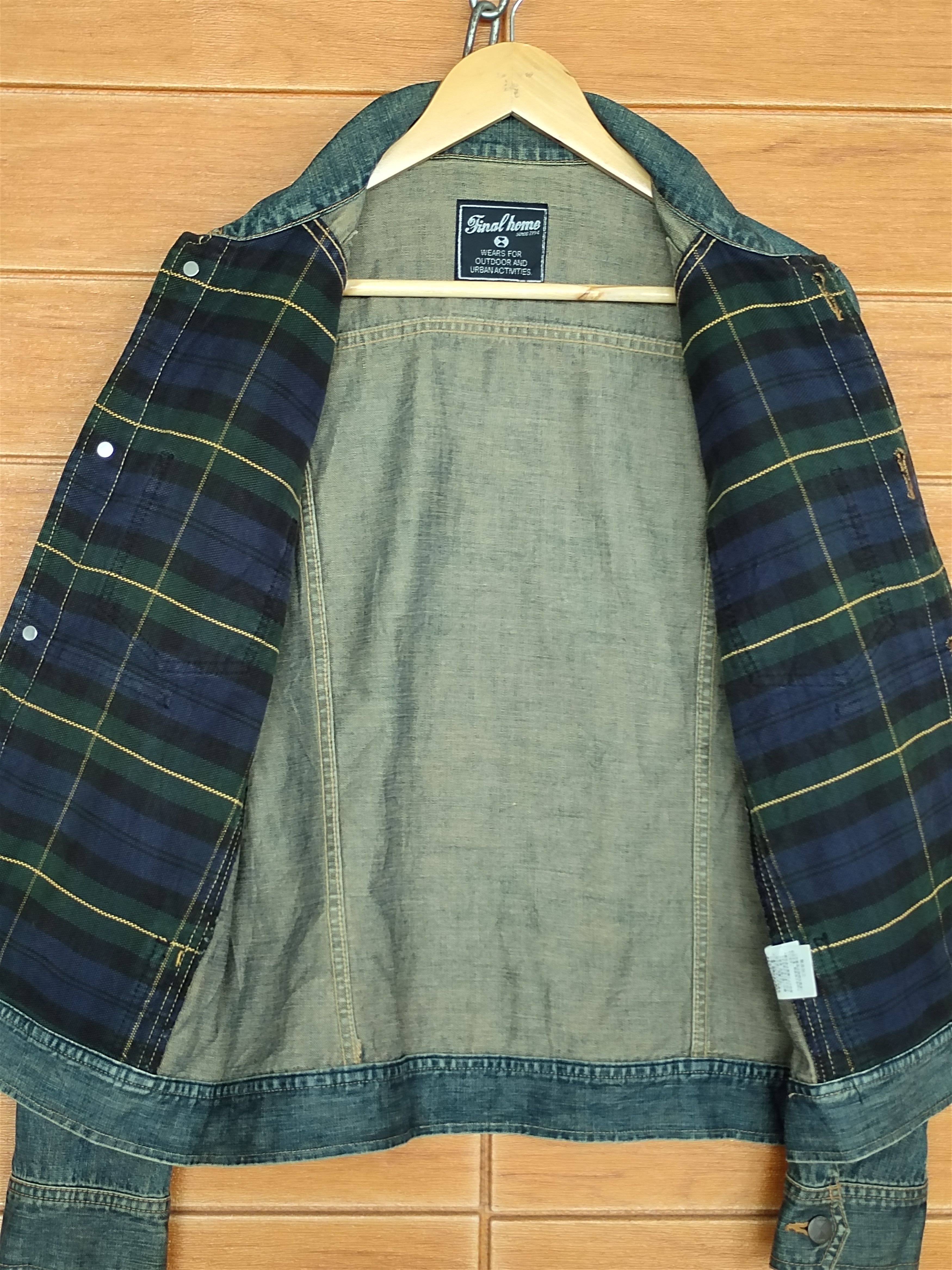 Final Home Iconic Piece Issey Miyake Final Home Open Chest Denim Jacket Size US S / EU 44-46 / 1 - 17 Thumbnail