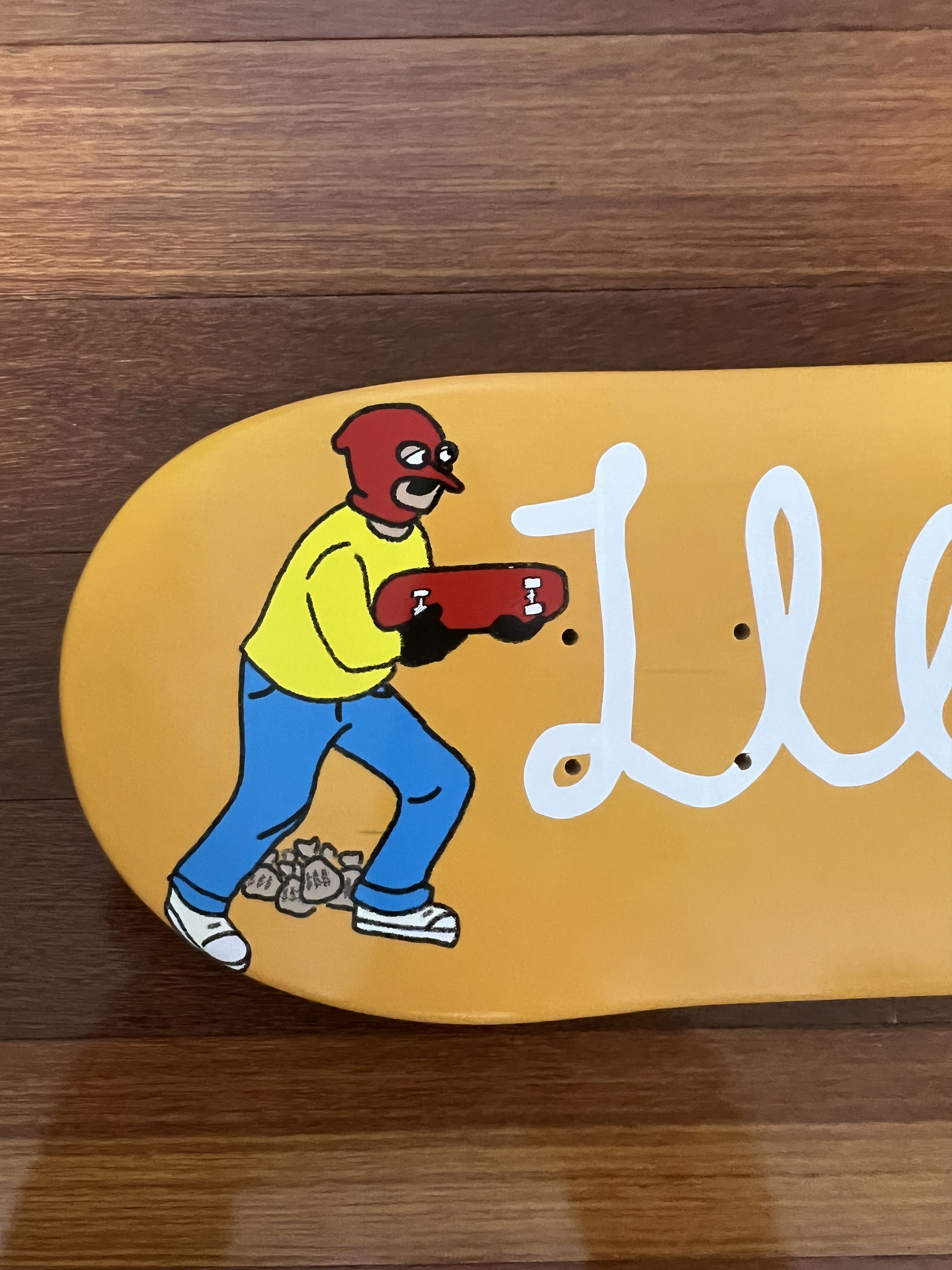 Illegal Civilization 💚 2020 Illegal Civilization 8.25 Robbery Deck Skateboard Size ONE SIZE - 4 Thumbnail
