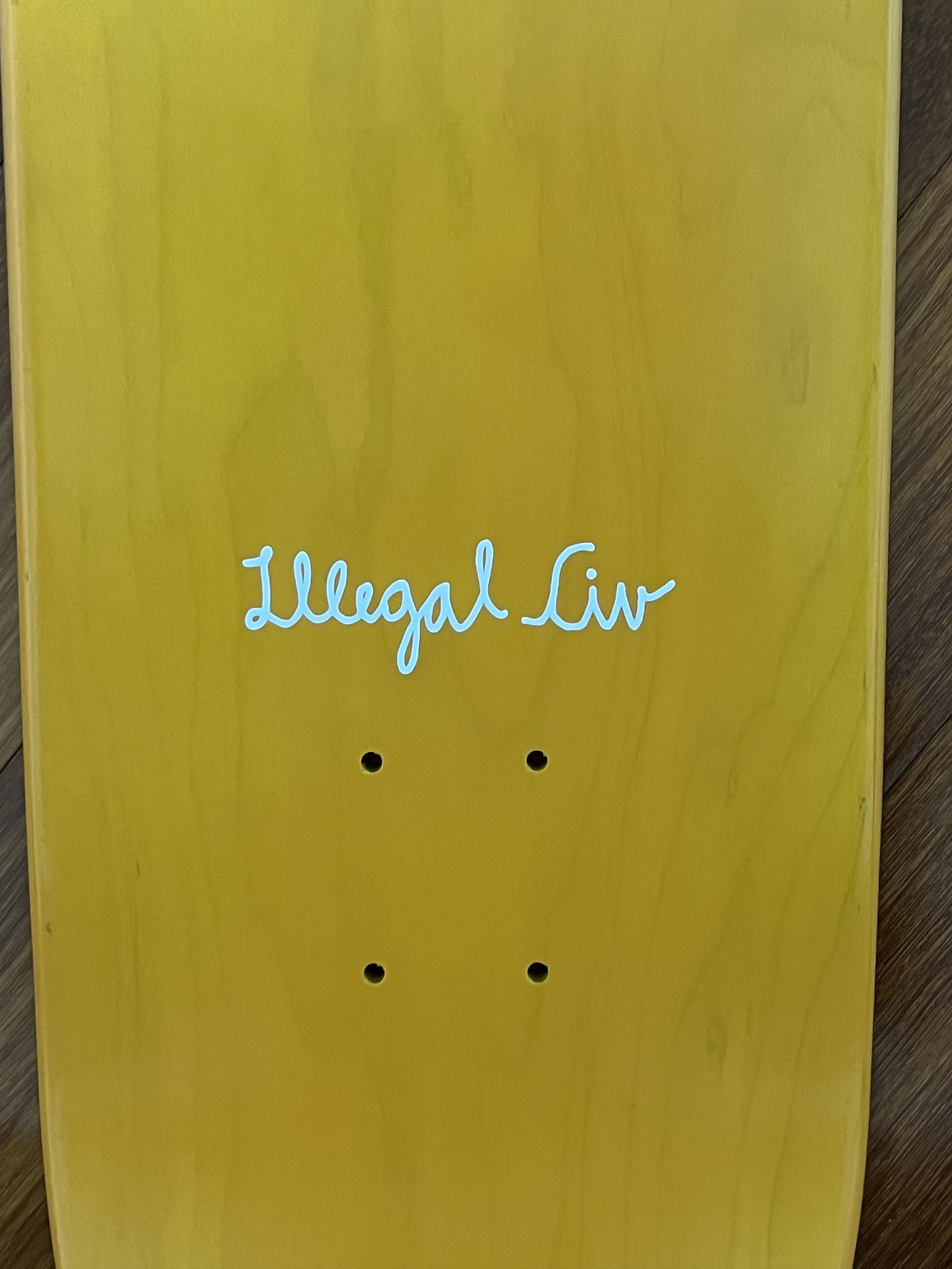 Illegal Civilization 💚 2020 Illegal Civilization 8.25 Robbery Deck Skateboard Size ONE SIZE - 5 Thumbnail