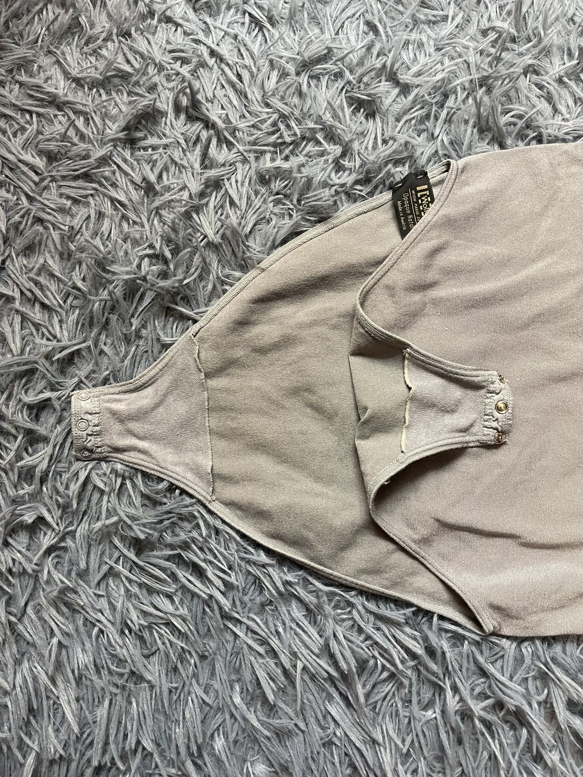 Vintage × Wolford Wolford 00s vintage Y2K minimalist grey avant garde bodysuit Size S / US 4 / IT 40 - 6 Thumbnail