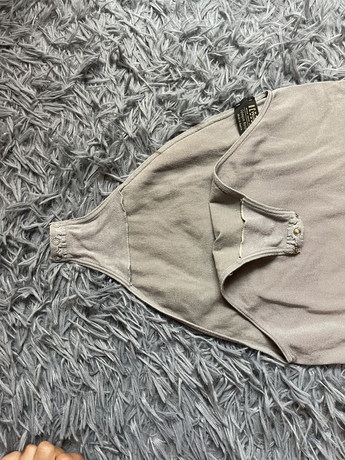 Vintage × Wolford Wolford 00s vintage Y2K minimalist grey avant garde bodysuit Size S / US 4 / IT 40 - 5 Thumbnail