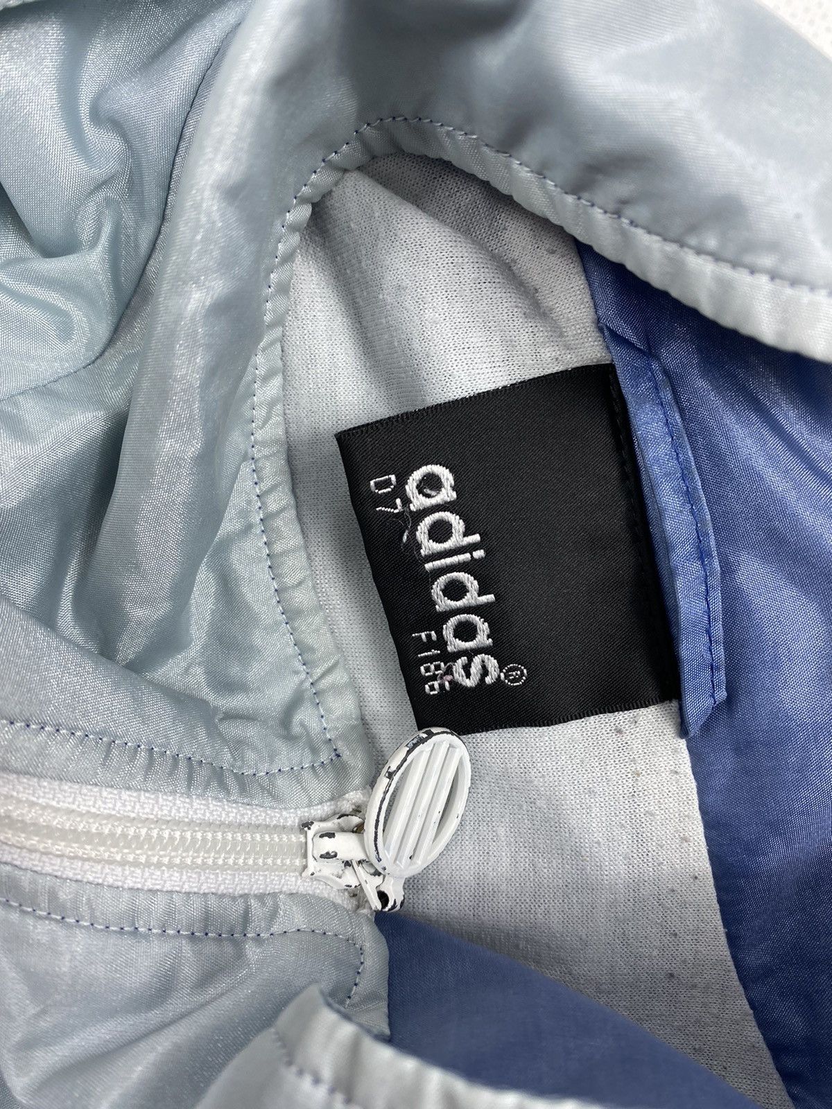Adidas 🔥LASTDROP🔥 90s Adidas Abstract Nylon Track Jacket Vintage Size US XL / EU 56 / 4 - 5 Thumbnail