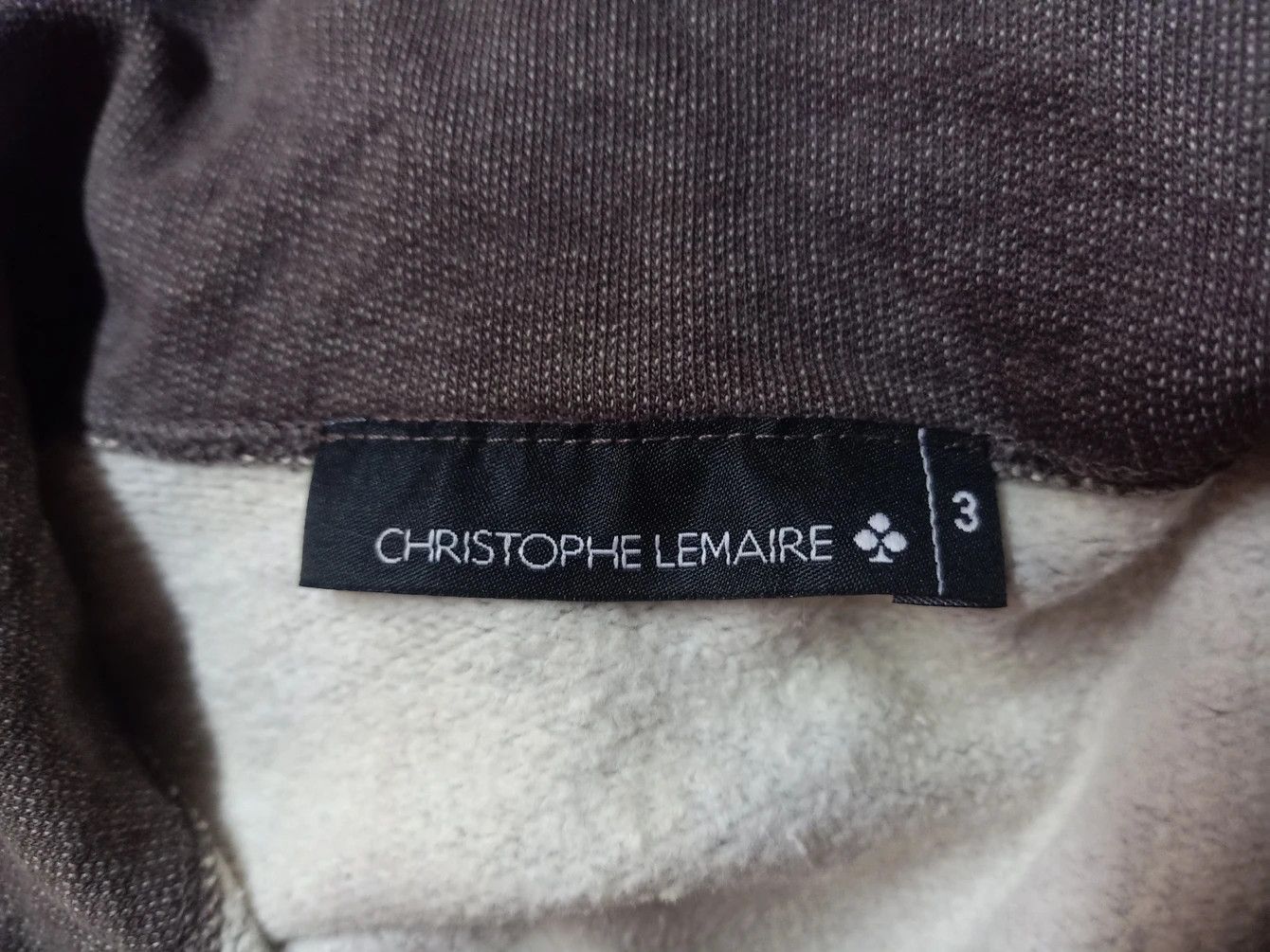 Lemaire sweatshirt zip christophe lemaire Size US S / EU 44-46 / 1 - 4 Thumbnail