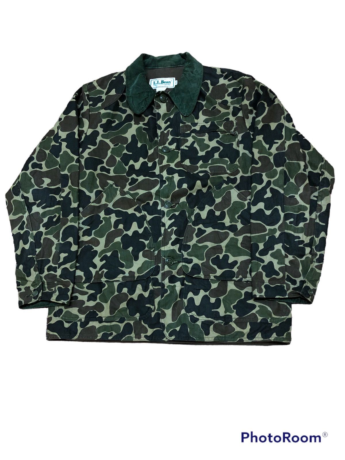 L.L. Bean Vintage L.L.Bean Camo MIlitary Style Jacket Size US M / EU 48-50 / 2 - 1 Thumbnail