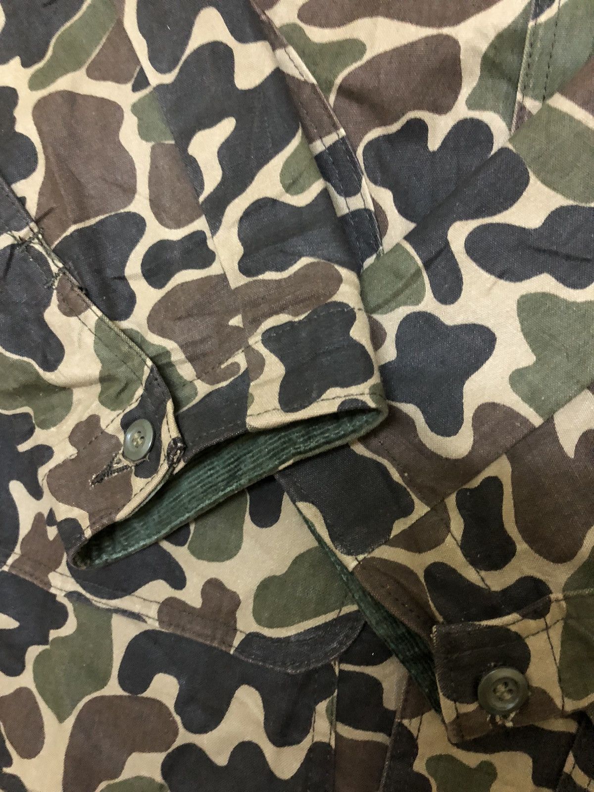 L.L. Bean Vintage L.L.Bean Camo MIlitary Style Jacket Size US M / EU 48-50 / 2 - 3 Thumbnail