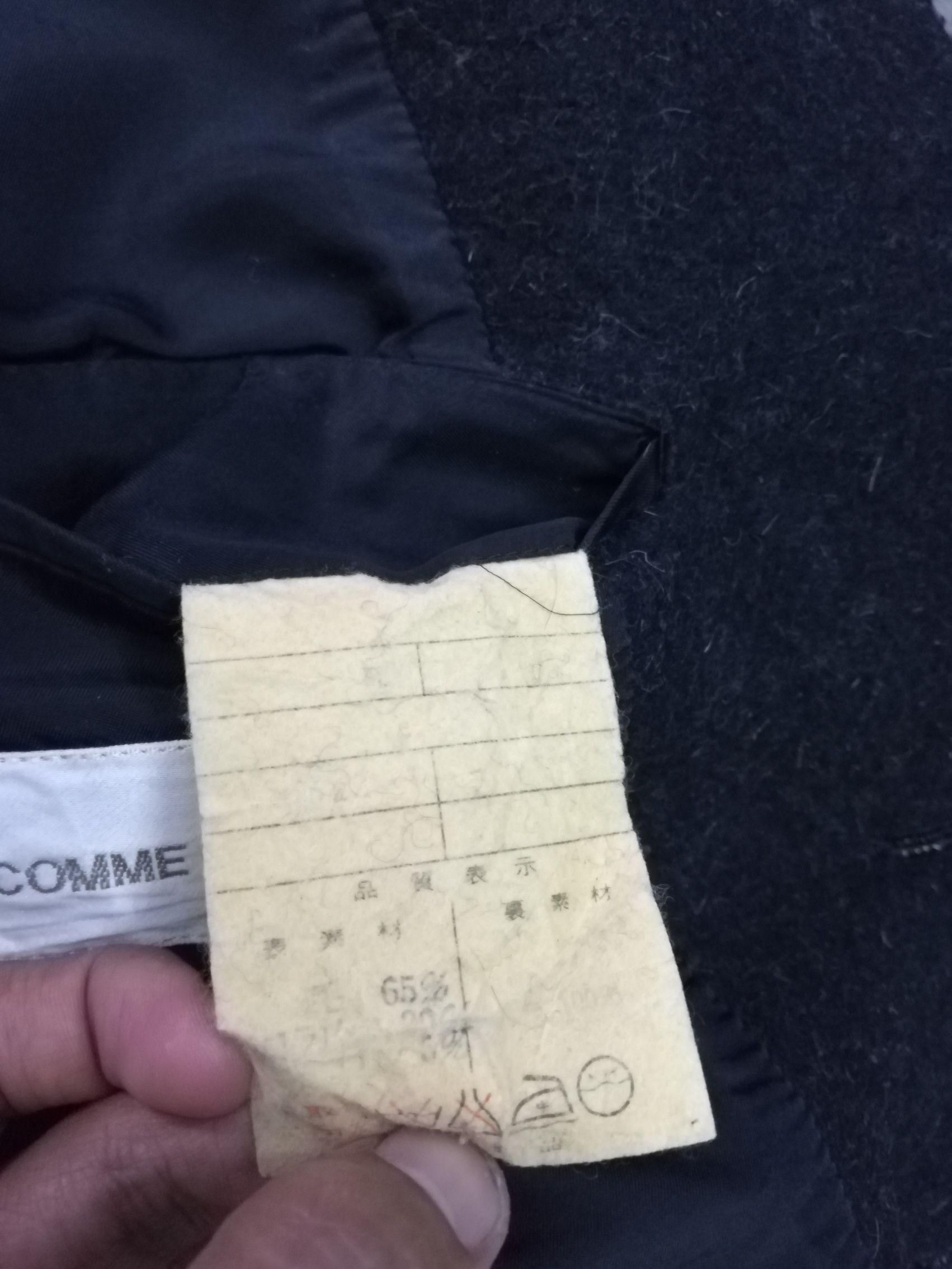 Comme des Garcons Vintage comme des garcons Cropped blazer Size S / US 4 / IT 40 - 7 Thumbnail