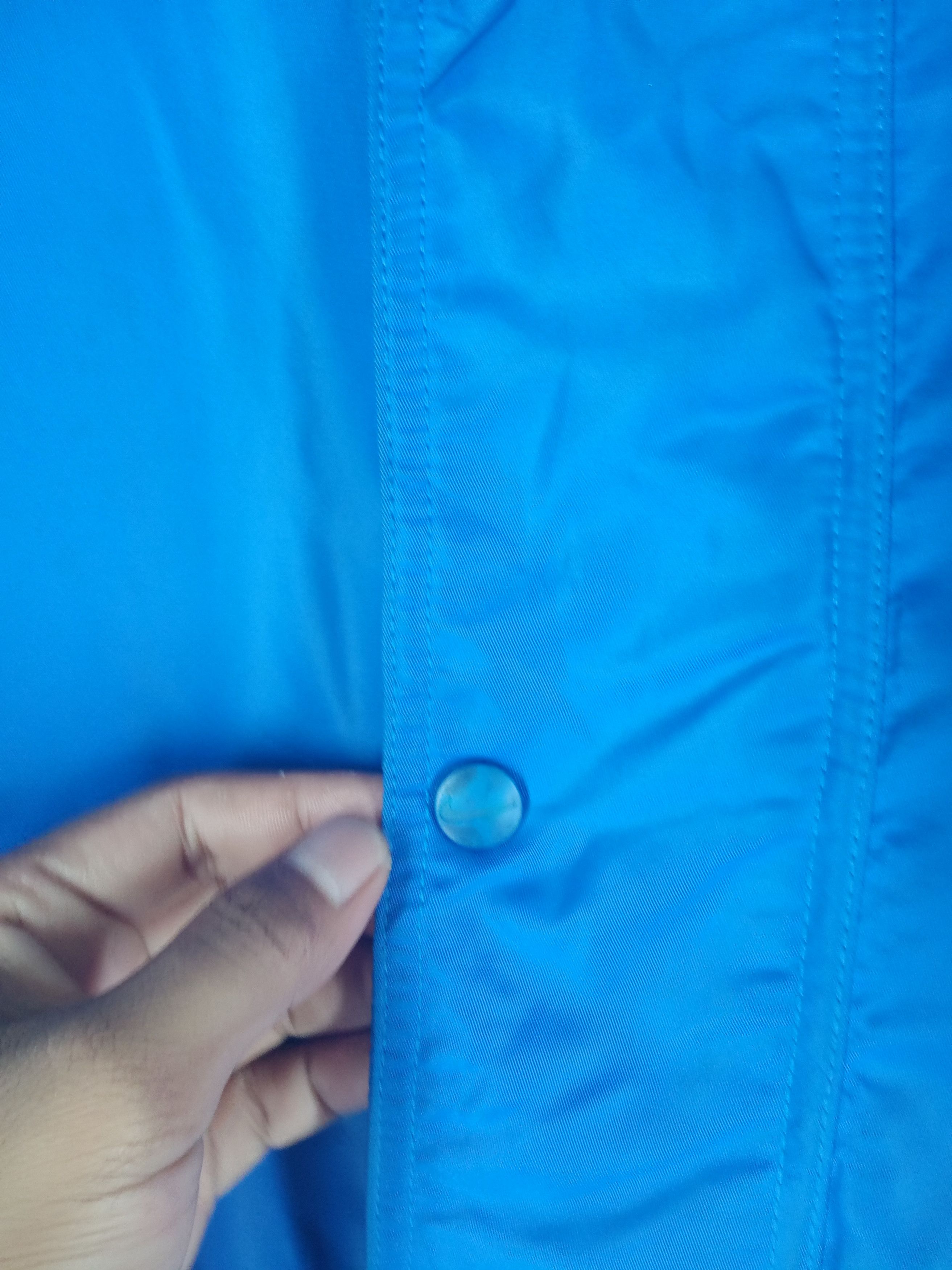 Nike Vintage 90s Nike Big Swoosh Winter Long Jacket Hoodie Size US L / EU 52-54 / 3 - 9 Thumbnail