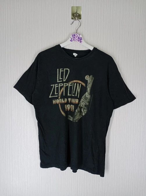 Led Zeppelin Vintage Led Zeppelin Tour Shirt Size US L / EU 52-54 / 3 - 1 Thumbnail