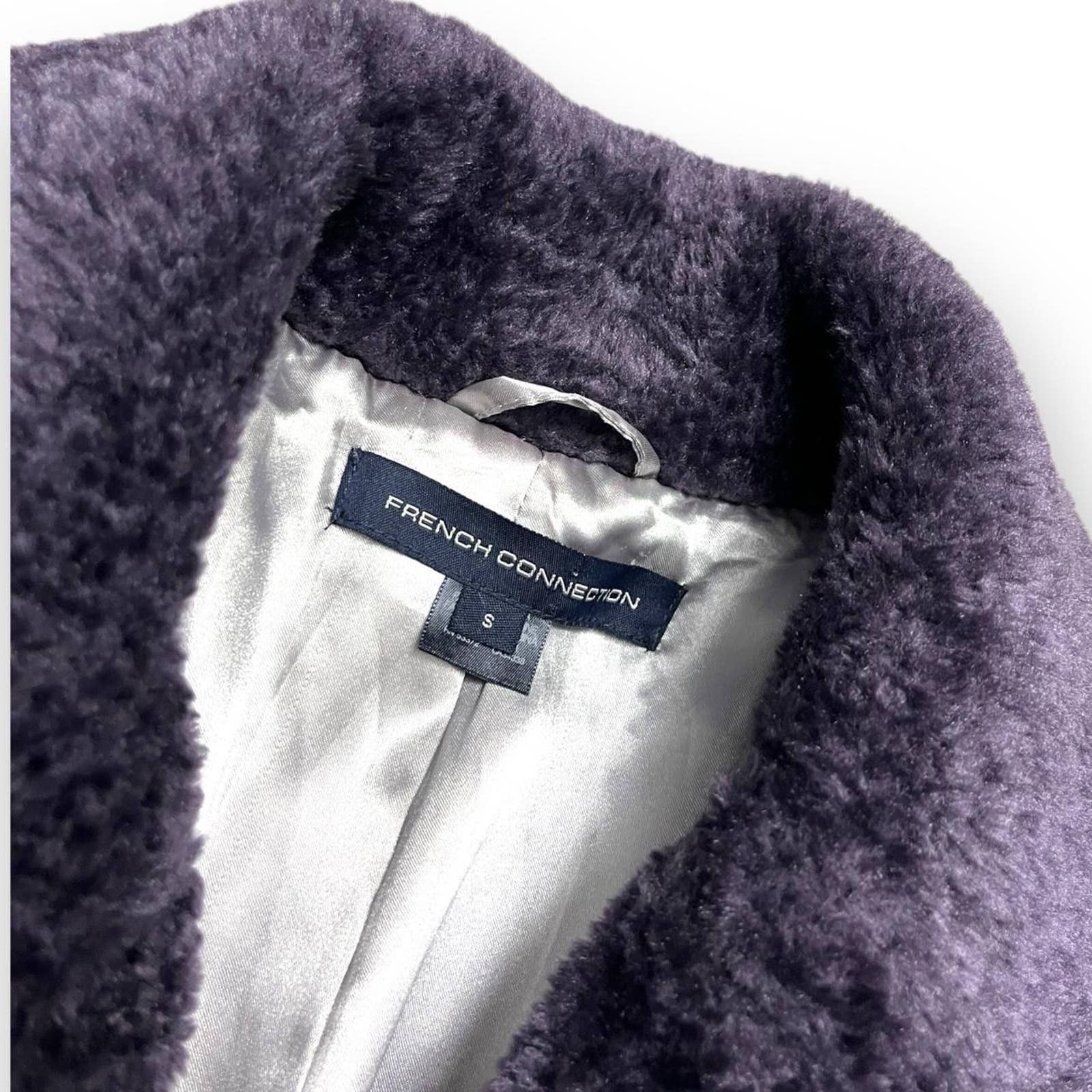 French Connection French Connection FAUX FUR Luxury Designer Winter Coat Size S / US 4 / IT 40 - 4 Thumbnail
