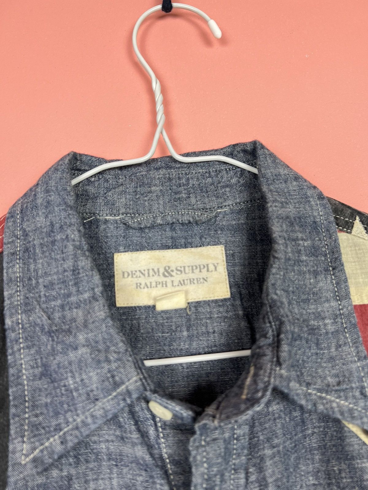 Ralph Lauren Denim and supply ralph shirt flag sleeve button sale Size US M / EU 48-50 / 2 - 2 Thumbnail