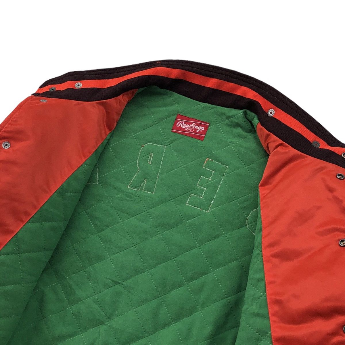 Vintage Vintage FUKUOKA DAIEI HAWKS Varsity Jacket Size US L / EU 52-54 / 3 - 10 Thumbnail