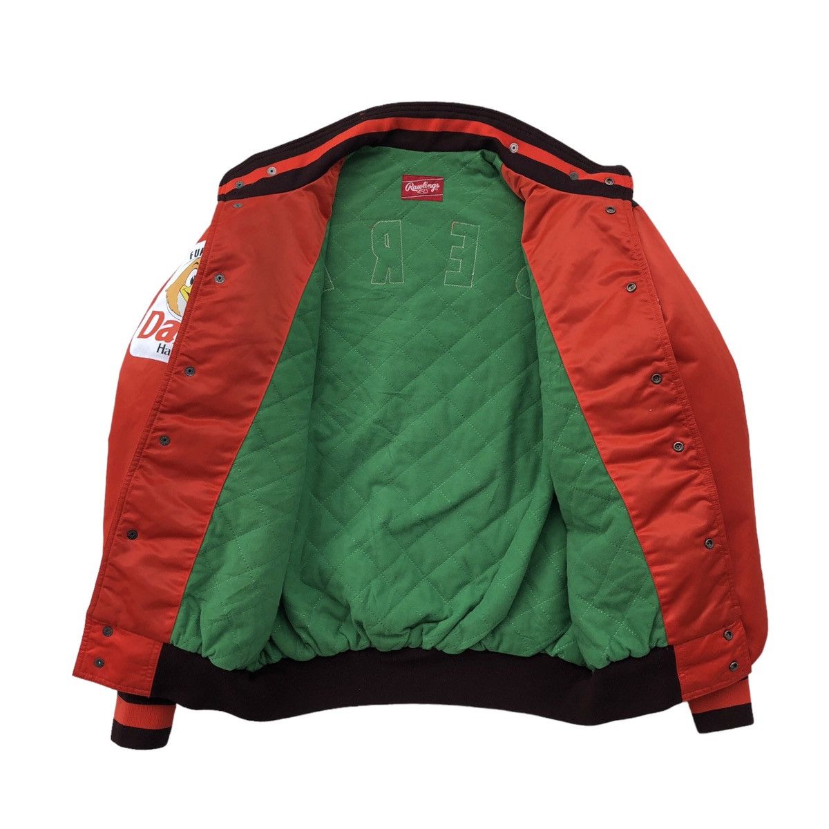 Vintage Vintage FUKUOKA DAIEI HAWKS Varsity Jacket Size US L / EU 52-54 / 3 - 9 Thumbnail