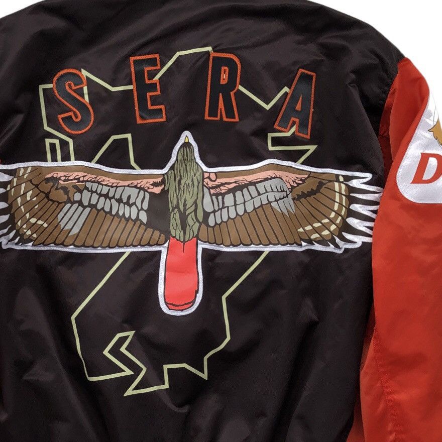 Vintage Vintage FUKUOKA DAIEI HAWKS Varsity Jacket Size US L / EU 52-54 / 3 - 11 Thumbnail