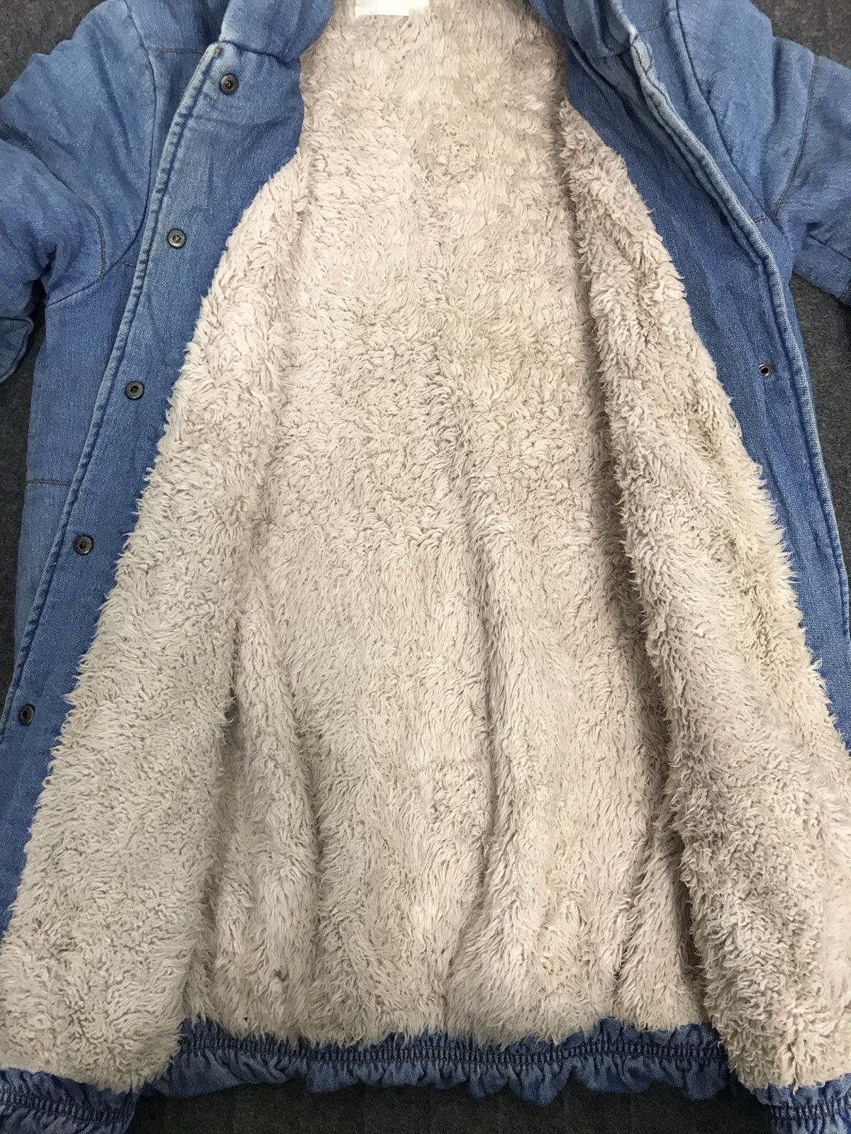 Japanese Brand Archives Hoodies Denim Parka Jacket Sherpa Inner Fluffy Size US M / EU 48-50 / 2 - 4 Thumbnail