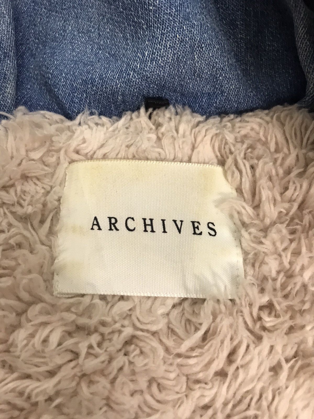 Japanese Brand Archives Hoodies Denim Parka Jacket Sherpa Inner Fluffy Size US M / EU 48-50 / 2 - 5 Thumbnail