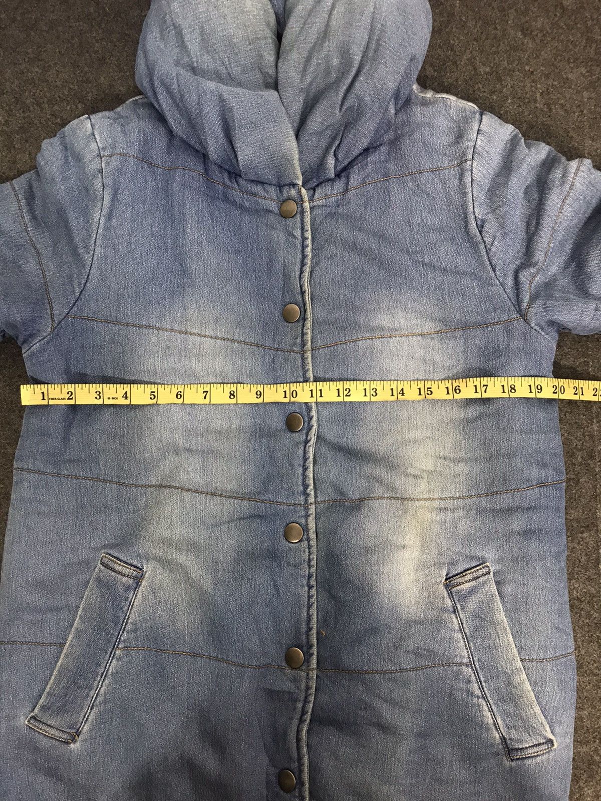 Japanese Brand Archives Hoodies Denim Parka Jacket Sherpa Inner Fluffy Size US M / EU 48-50 / 2 - 9 Thumbnail