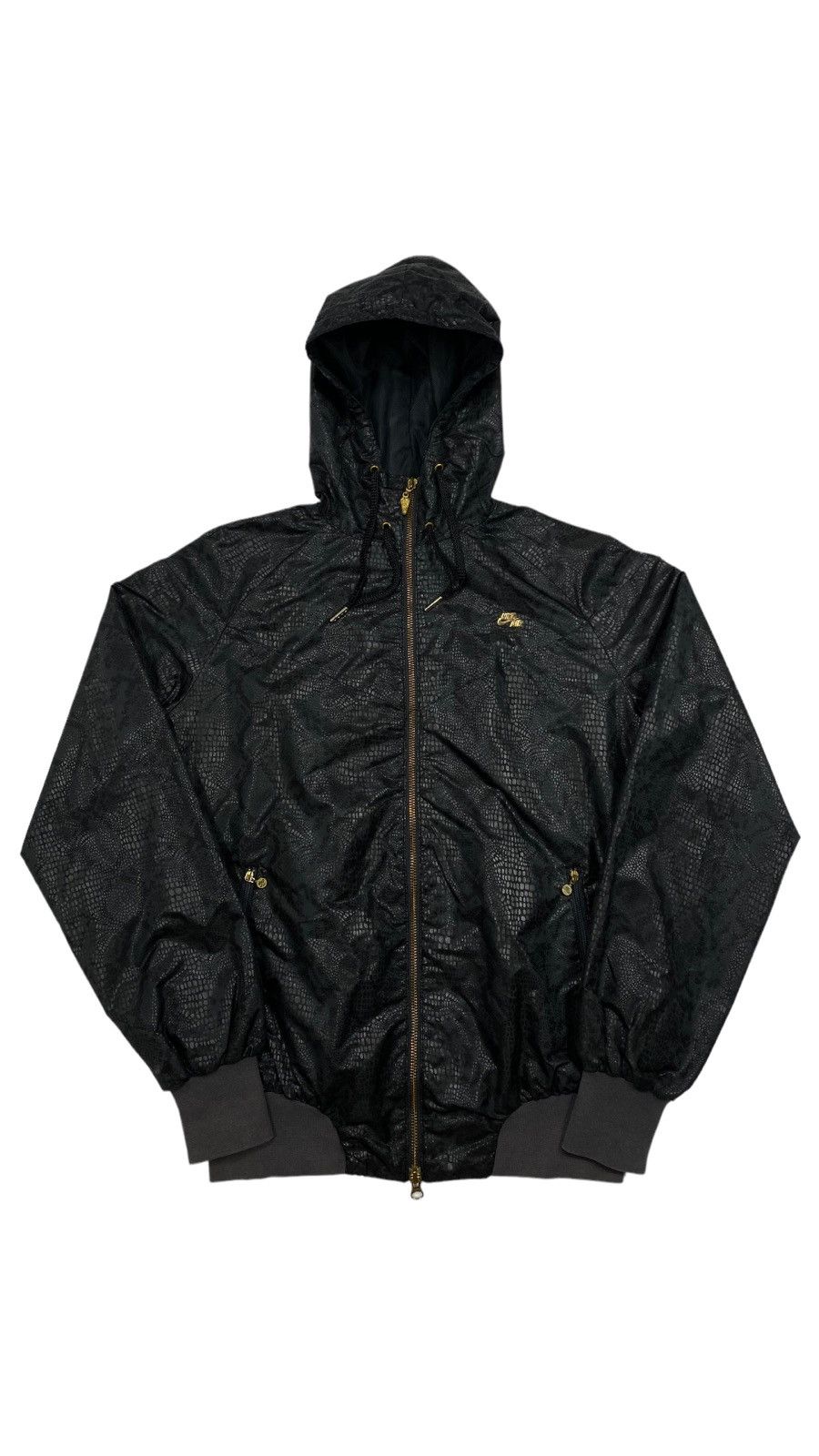 Nike 🔥LASTDROP🔥 Nike Air Python Pattern Dunk Zip Hooded Track Size L / US 10 / IT 46 - 1 Thumbnail