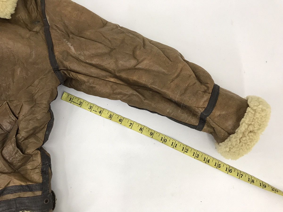 Genuine Leather 90s Type B3 Flight Bomber Sherpa Jacket Leather Size US M / EU 48-50 / 2 - 11 Thumbnail