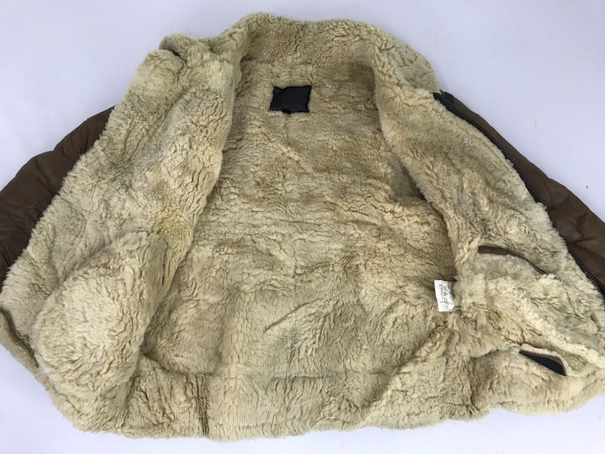 Genuine Leather 90s Type B3 Flight Bomber Sherpa Jacket Leather Size US M / EU 48-50 / 2 - 5 Thumbnail