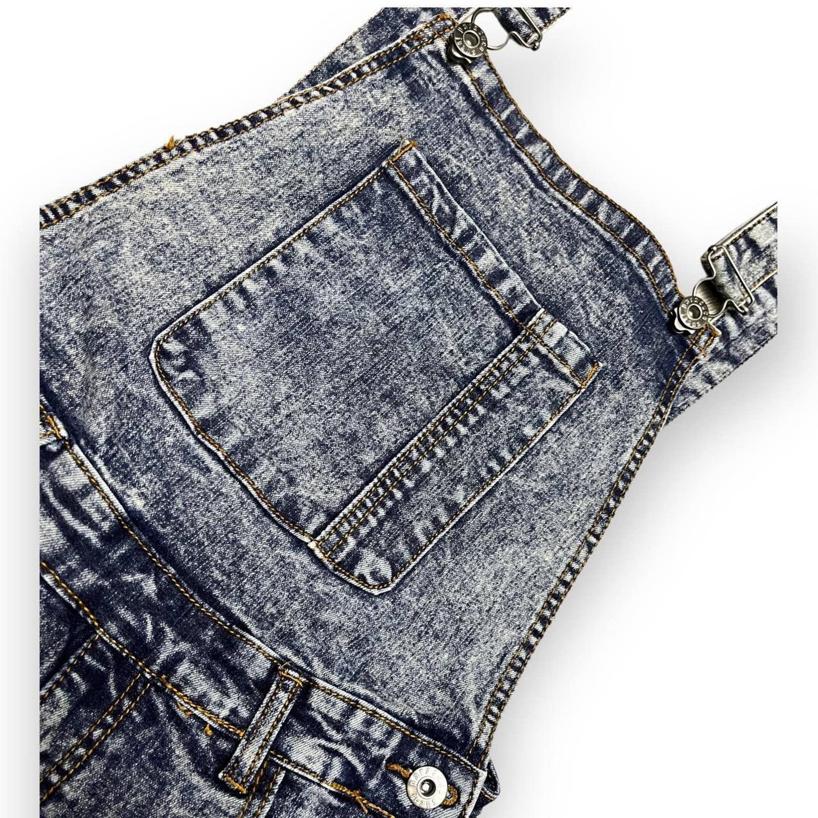 Parasuco Parasuco Vintage Wash Skinny Denim Designer Overalls Jeans Size 26" / US 2 / IT 38 - 2 Thumbnail