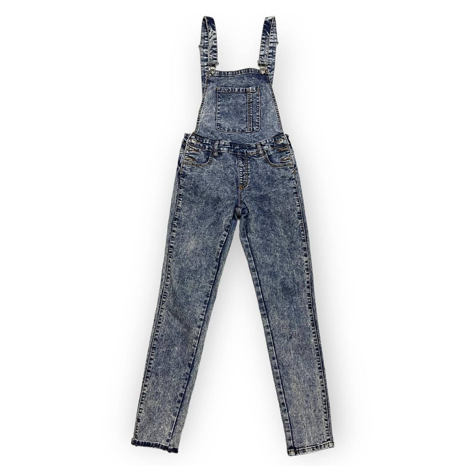 Parasuco Parasuco Vintage Wash Skinny Denim Designer Overalls Jeans Size 26" / US 2 / IT 38 - 1 Thumbnail