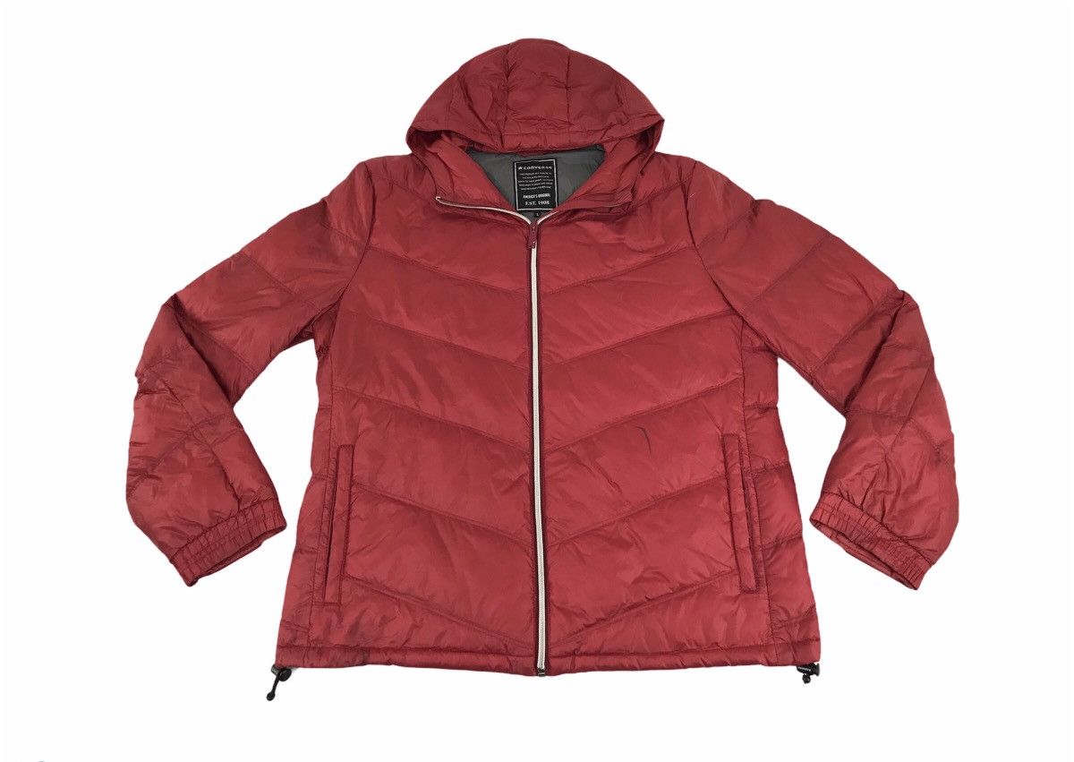 Converse × Vintage Vintage Converse Puffer Quilted Padded Jacket Size US M / EU 48-50 / 2 - 1 Thumbnail