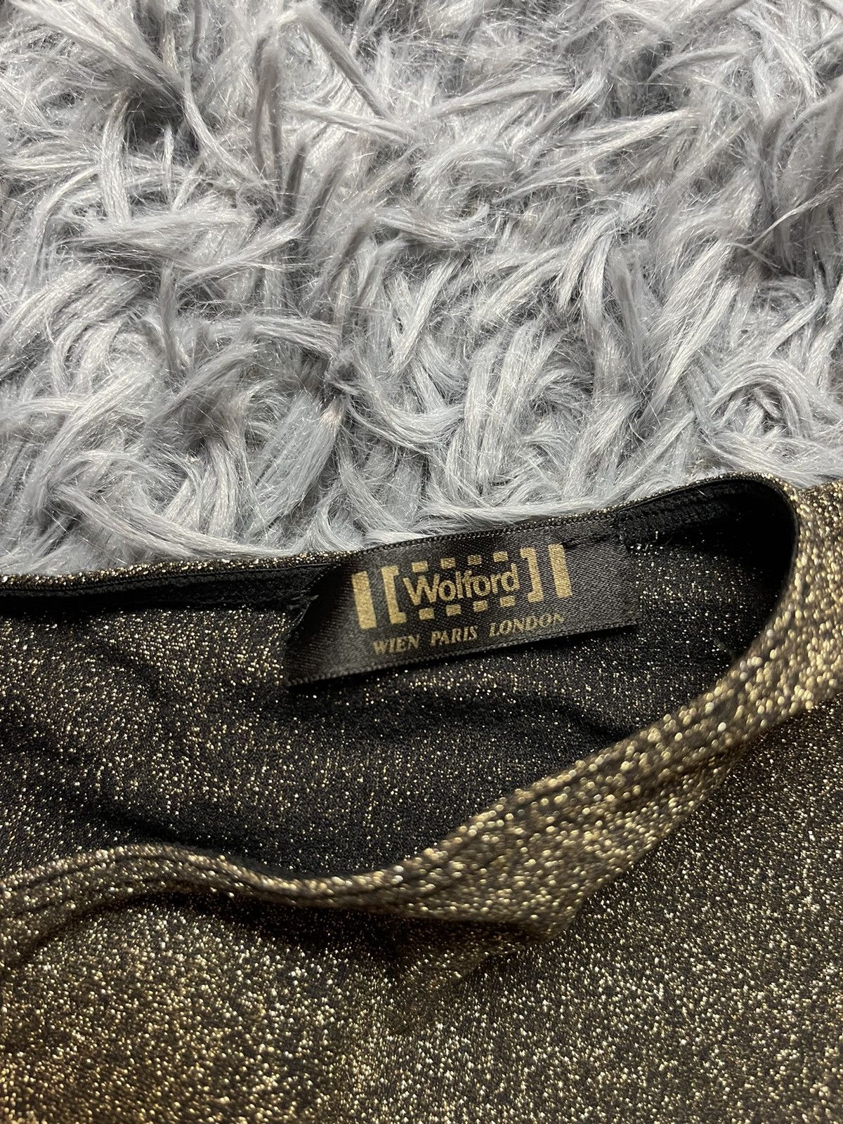 Vintage × Wolford Wolford avant Garde Y2K vintage gold bodysuit Size S / US 4 / IT 40 - 3 Thumbnail