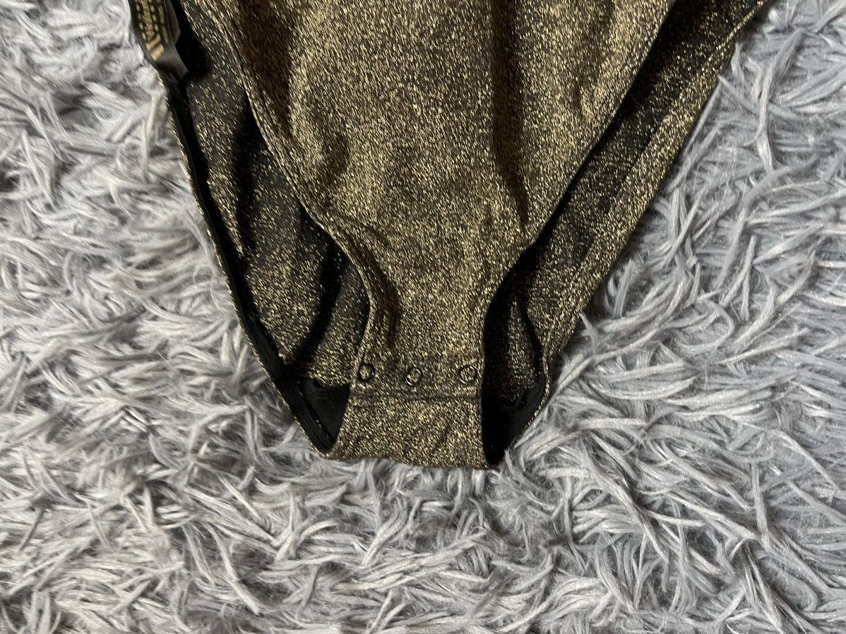 Vintage × Wolford Wolford avant Garde Y2K vintage gold bodysuit Size S / US 4 / IT 40 - 5 Thumbnail