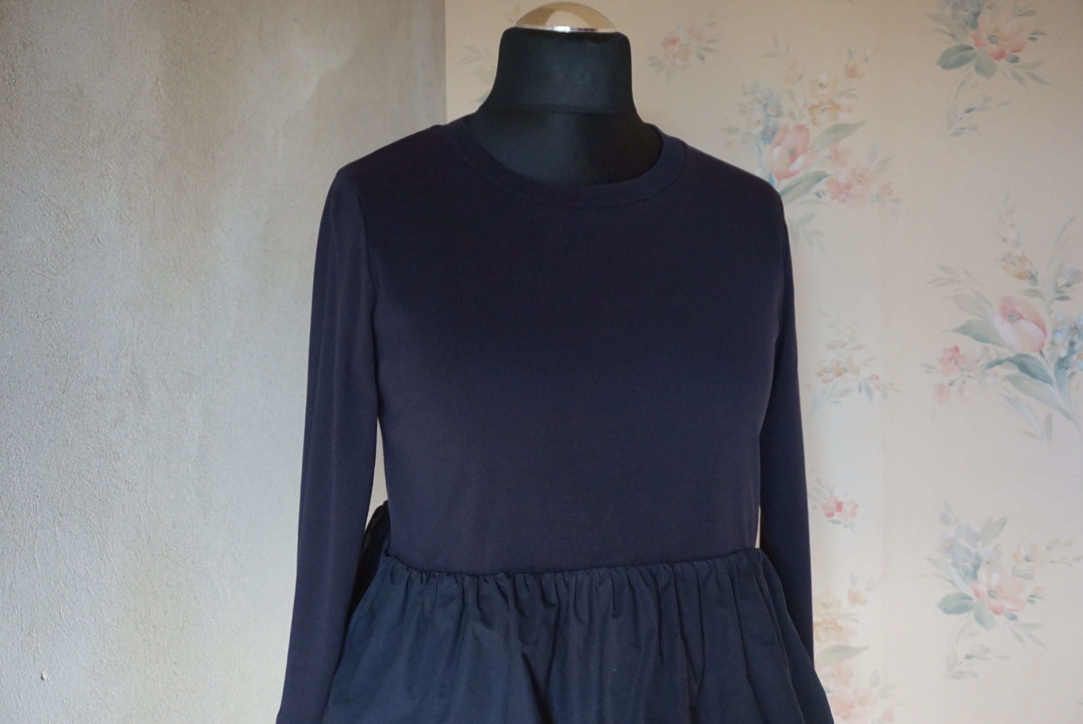 Cos COS XS US 2/4 navy blouse casual top minimal contemporary Size XS / US 0-2 / IT 36-38 - 8 Thumbnail