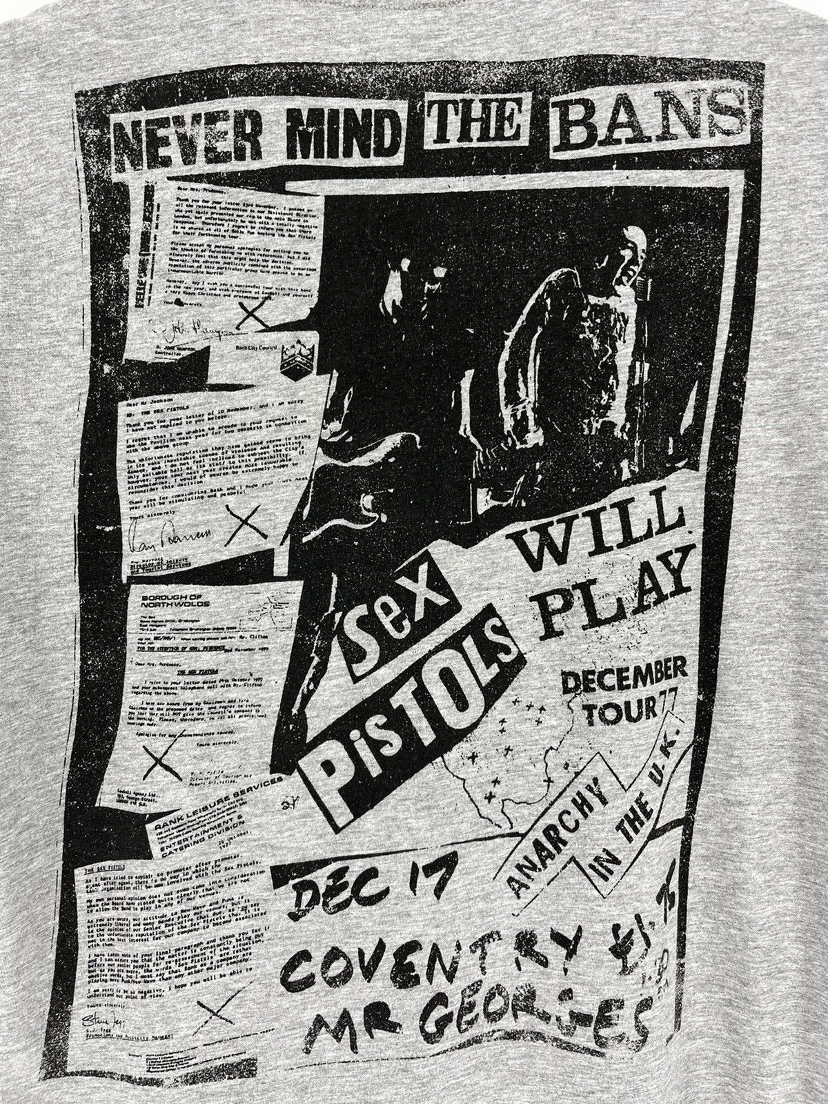 Band Tees × Vintage Vintage 00s Sex Pistols never mind the bollocks tshirt Size US M / EU 48-50 / 2 - 13 Thumbnail