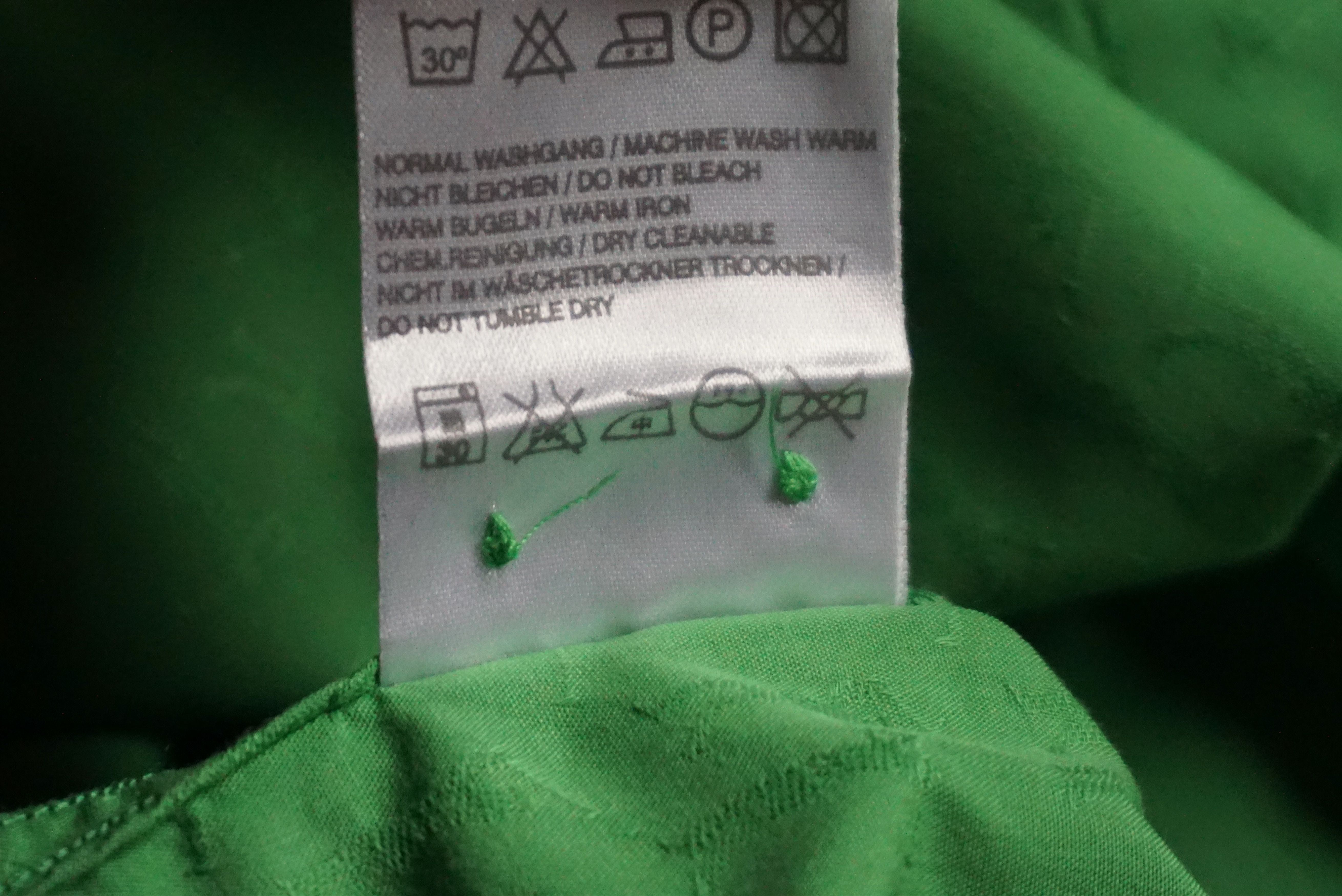 Designer Womens Escada Sport green shirt blouse patterned Size S / US 4 / IT 40 - 15 Thumbnail