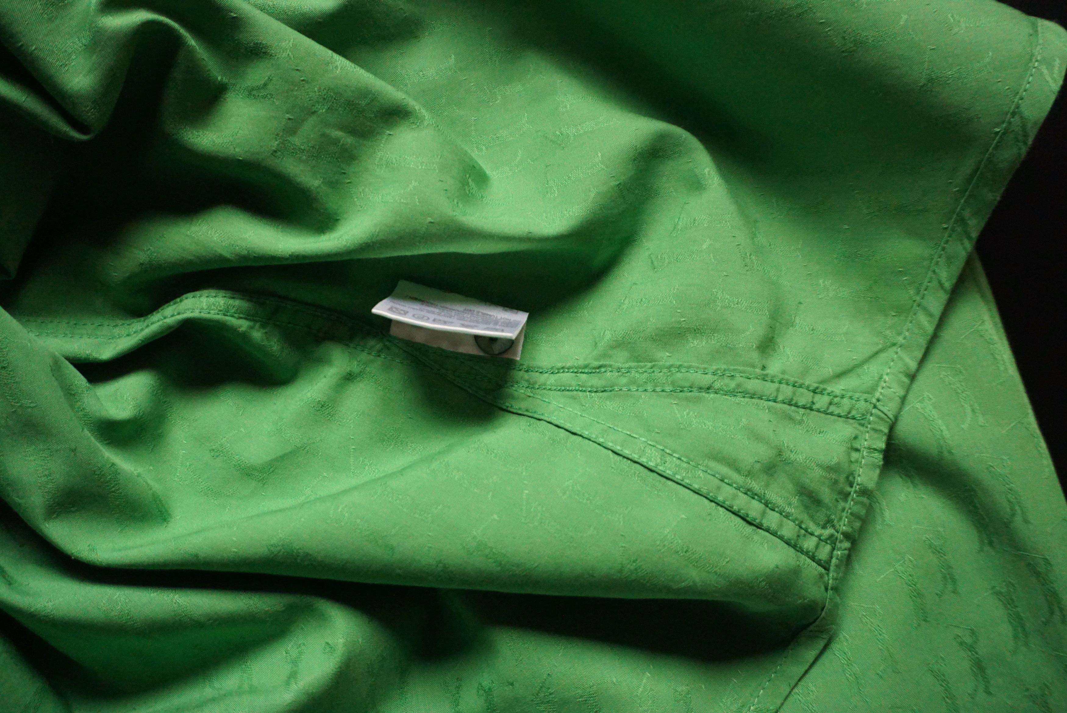 Designer Womens Escada Sport green shirt blouse patterned Size S / US 4 / IT 40 - 16 Thumbnail