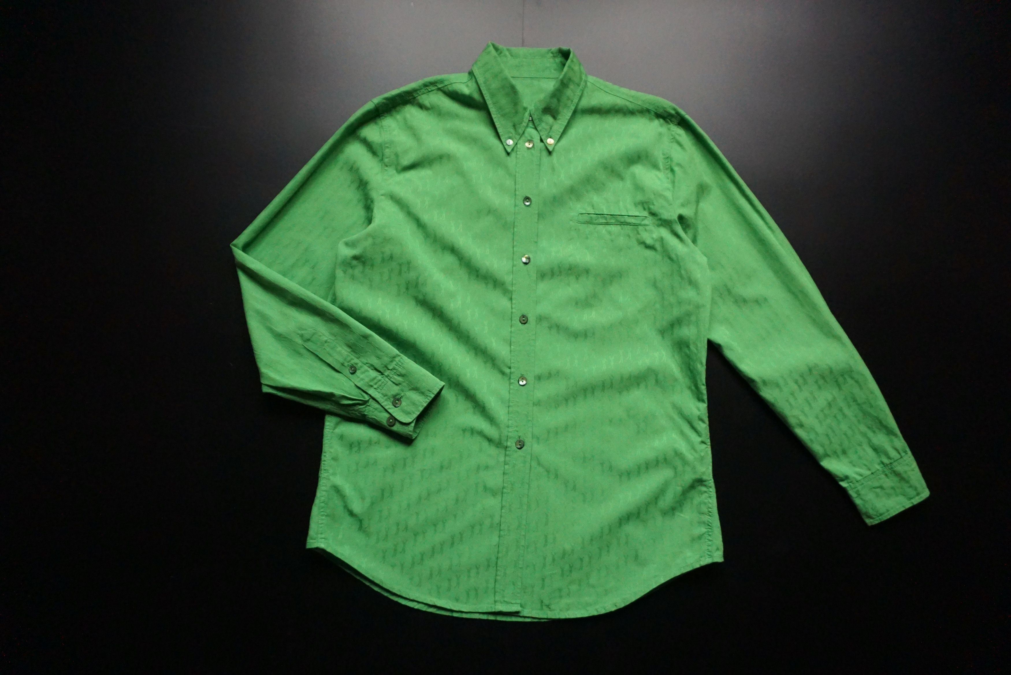 Designer Womens Escada Sport green shirt blouse patterned Size S / US 4 / IT 40 - 1 Thumbnail