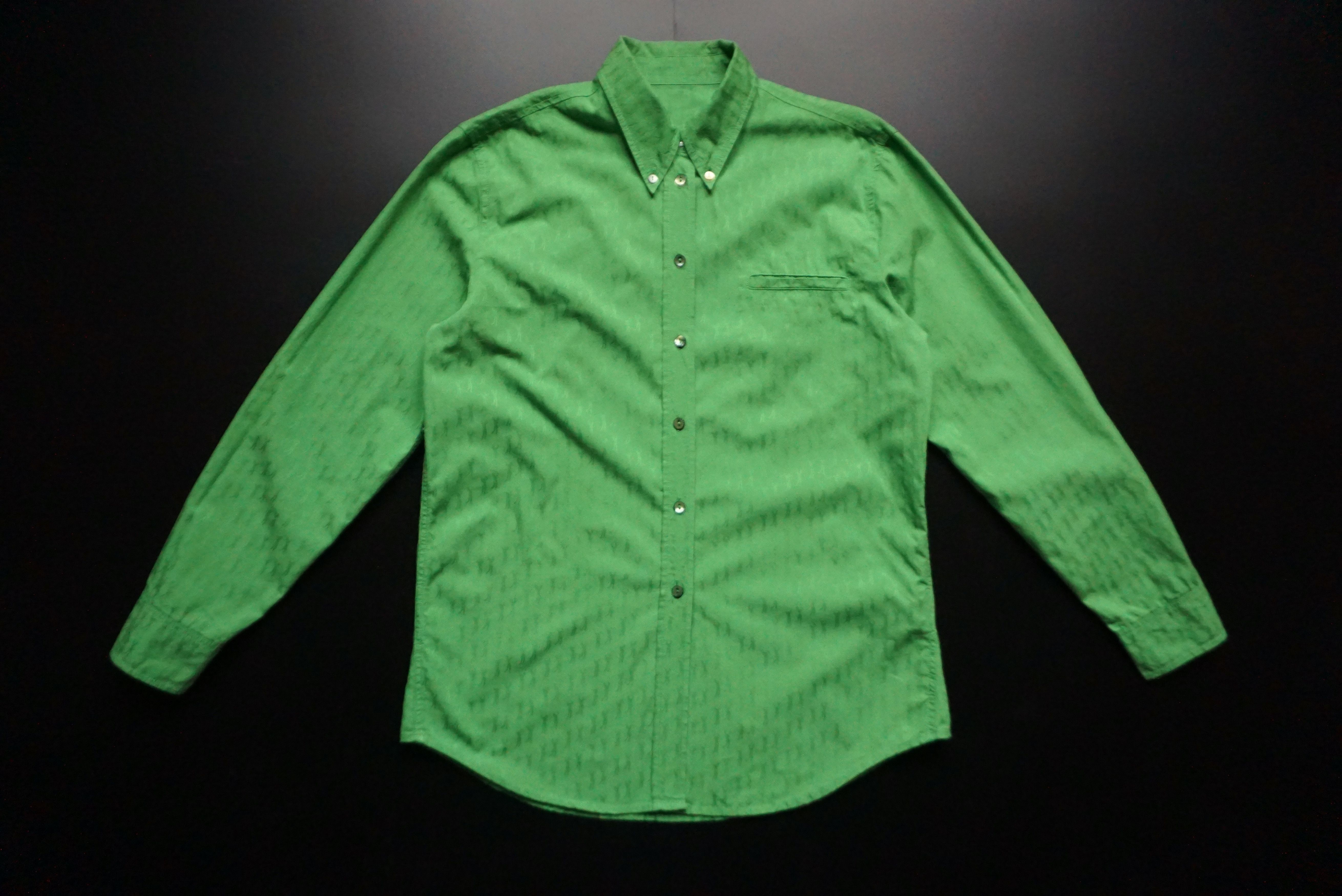 Designer Womens Escada Sport green shirt blouse patterned Size S / US 4 / IT 40 - 4 Thumbnail