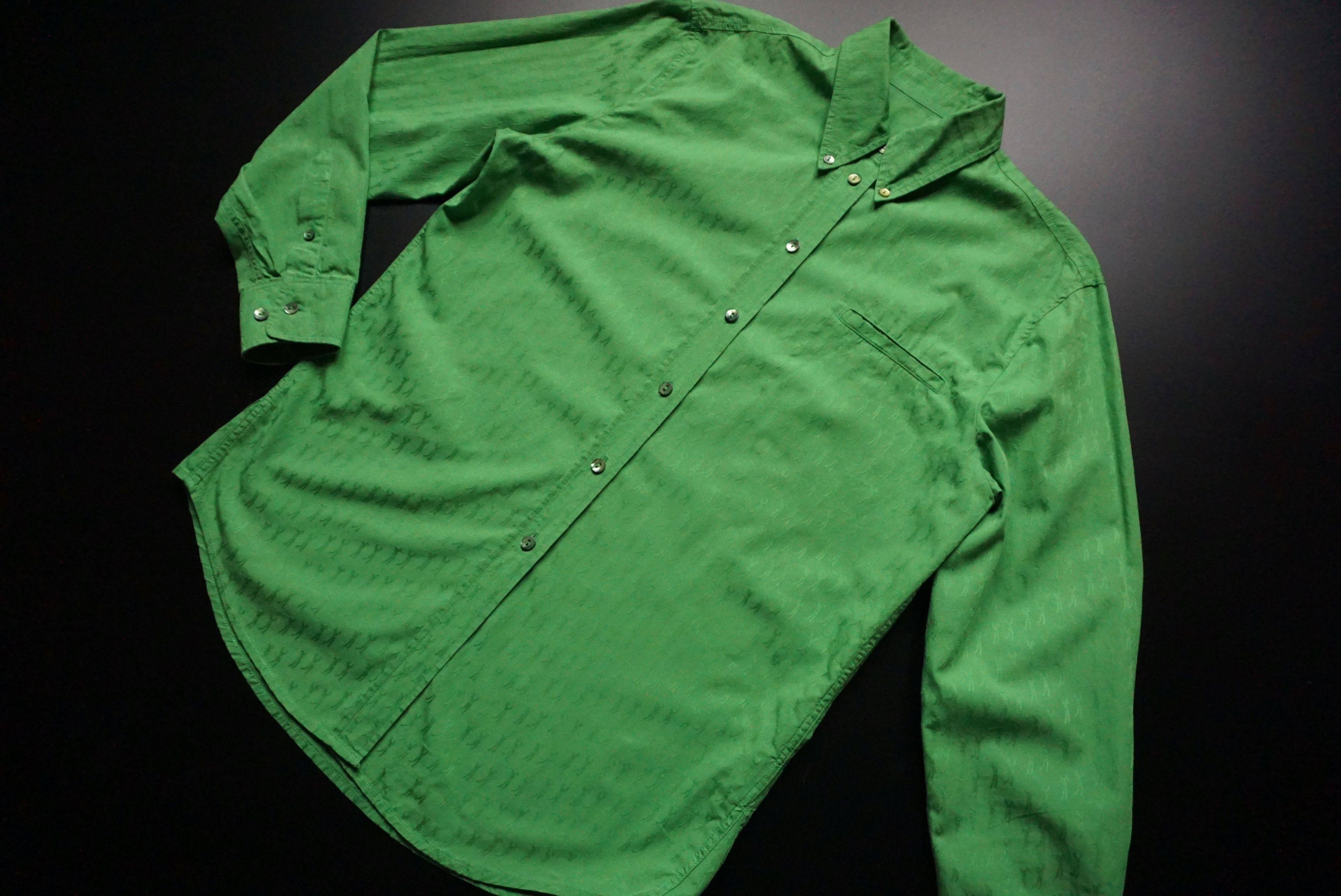 Designer Womens Escada Sport green shirt blouse patterned Size S / US 4 / IT 40 - 10 Thumbnail