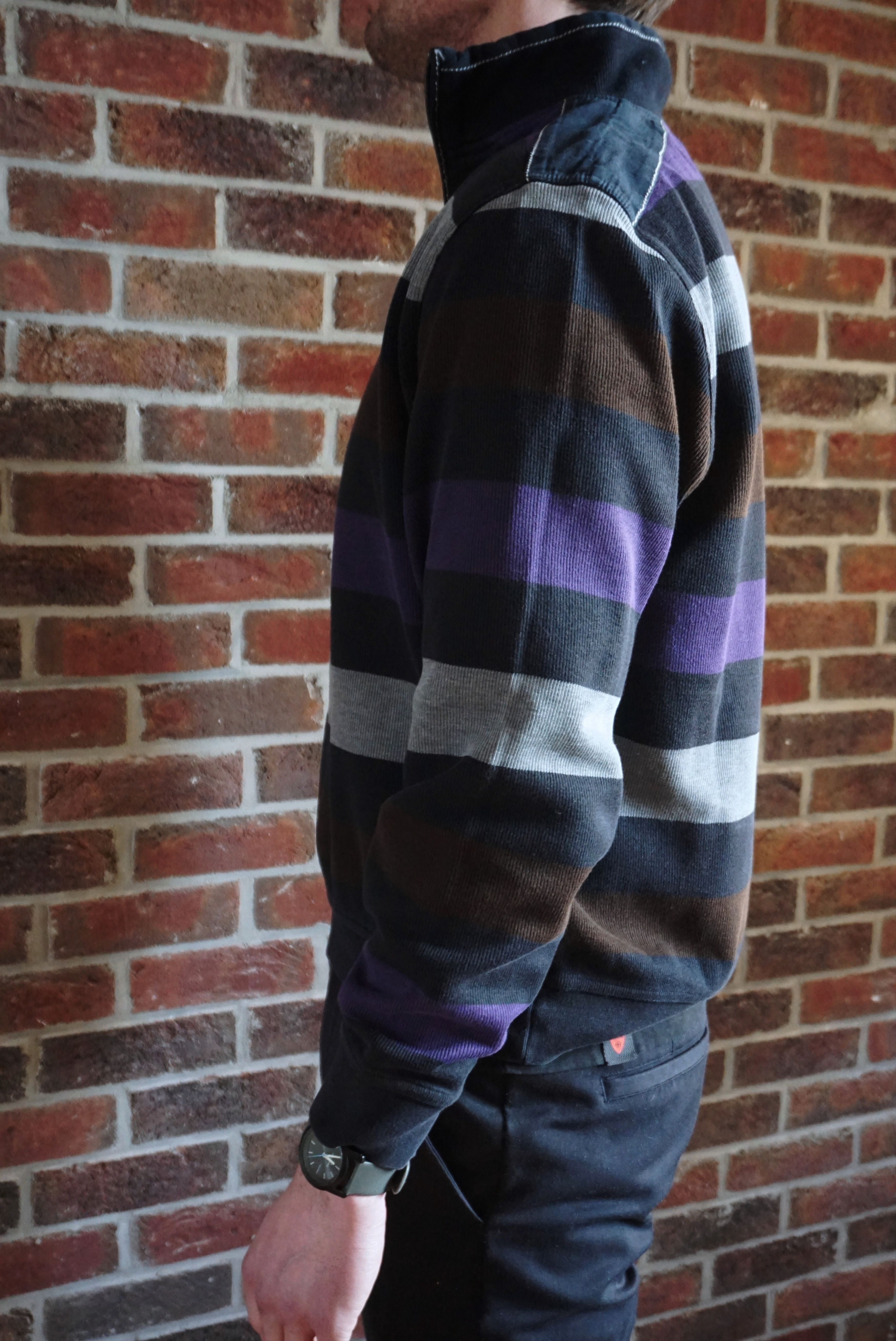Another Influence Andrew James top Sailing 52 L Large jumper zip neck Y2K 00s Size US L / EU 52-54 / 3 - 18 Thumbnail