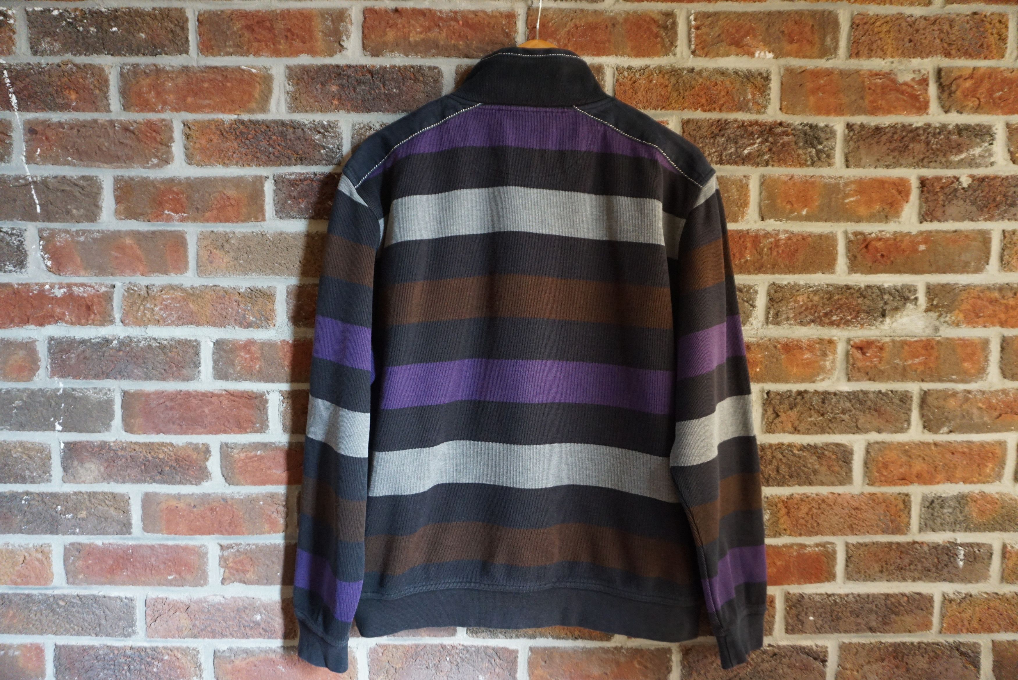 Another Influence Andrew James top Sailing 52 L Large jumper zip neck Y2K 00s Size US L / EU 52-54 / 3 - 14 Thumbnail